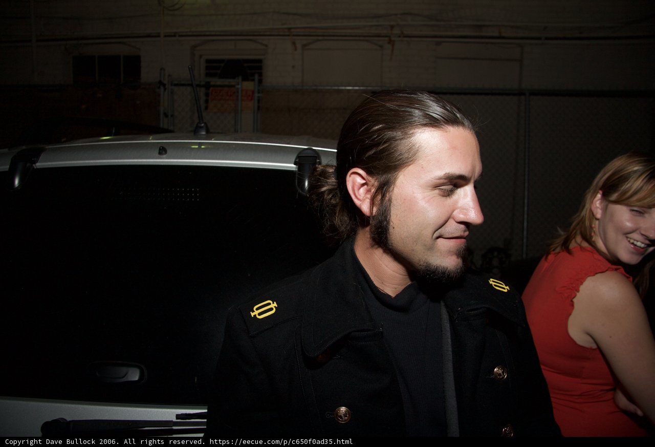 The Ponytail Man and the Respect SUV
