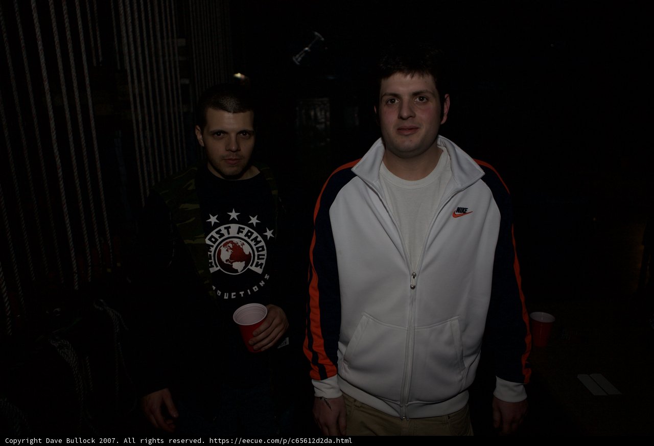 Two Men in the Dark