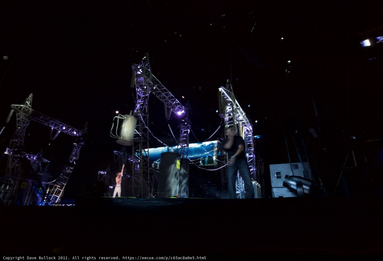Blue Stage Performance