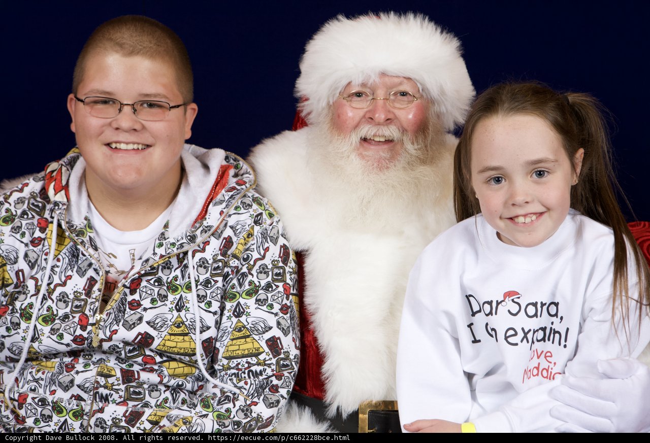 A Picture-Perfect Moment with Santa Claus