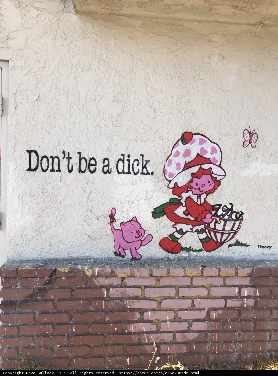 Don't be a Dick Mural in San Francisco