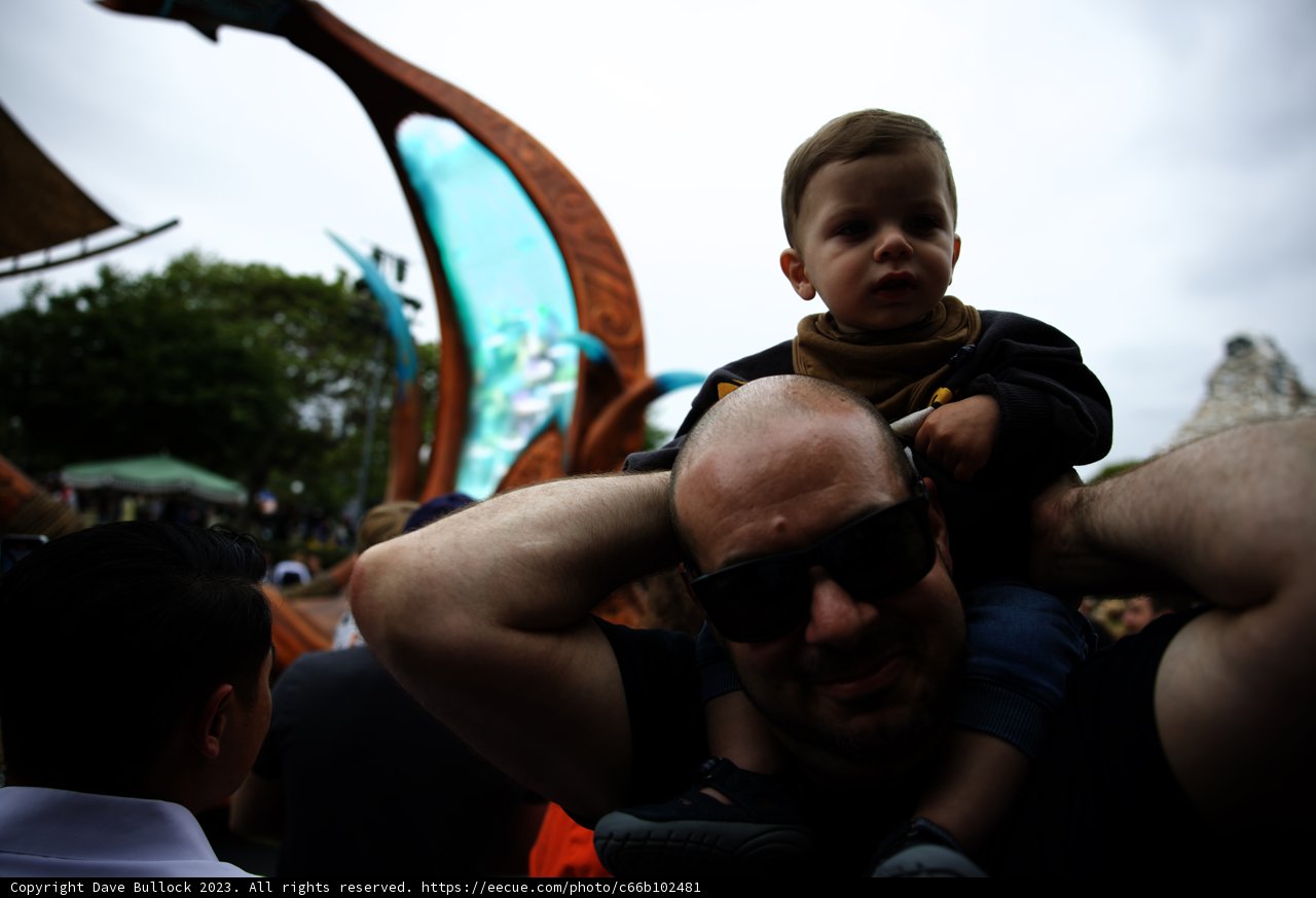 A Joyful Day at Disneyland with Little Wes