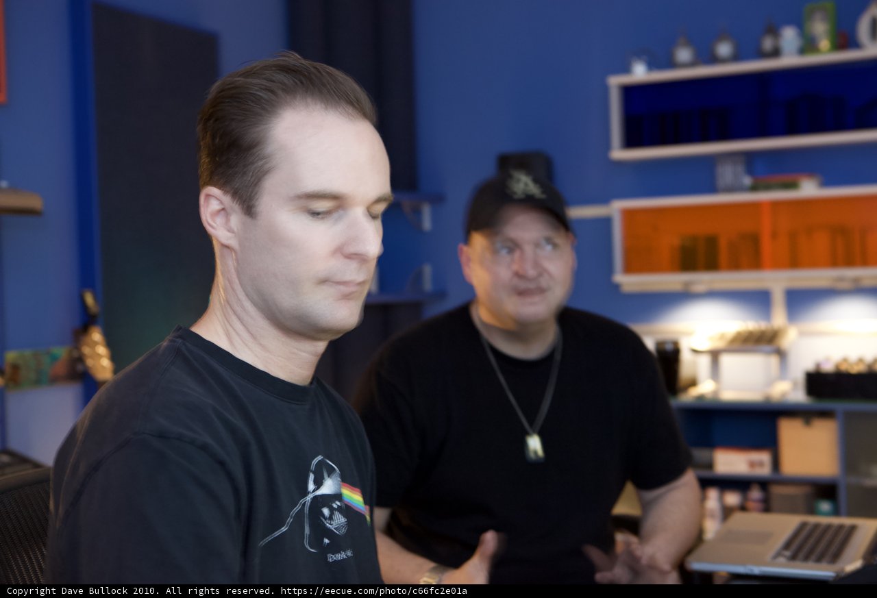 DJ Dan and His Fashionable Black T-Shirt
