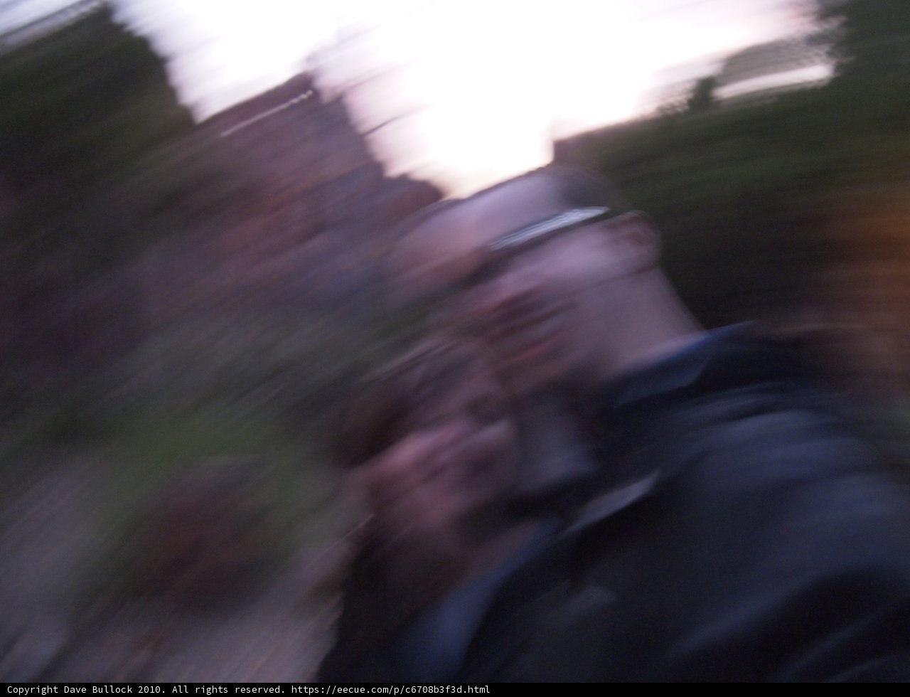 Blurry Lovebirds in the Metropolis