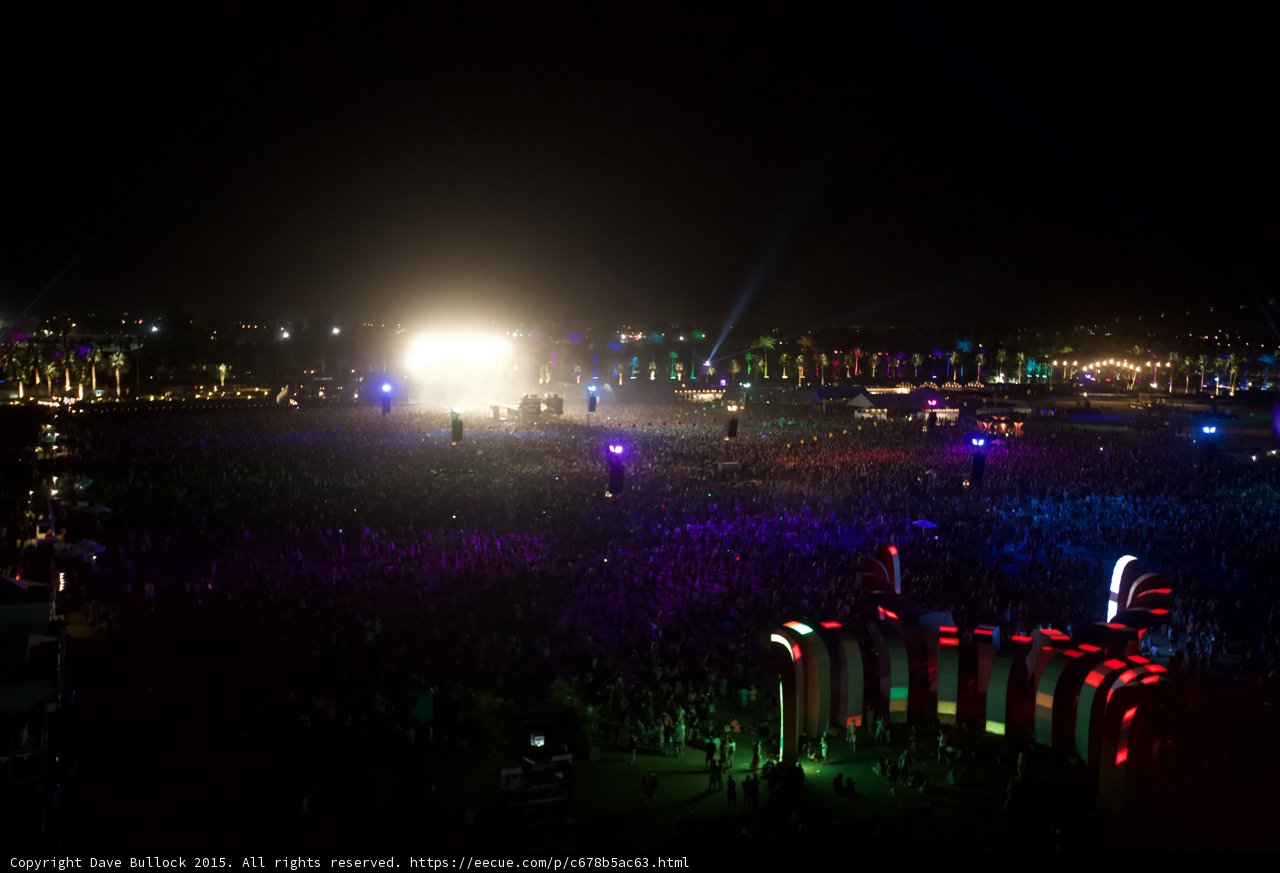 Electric Night at Coachella Festival 2015