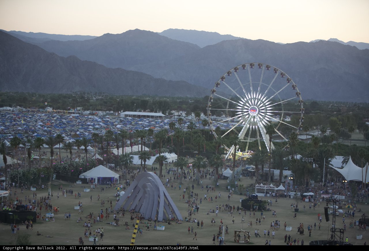 Ferris Wheel Fun at Coachella Festival