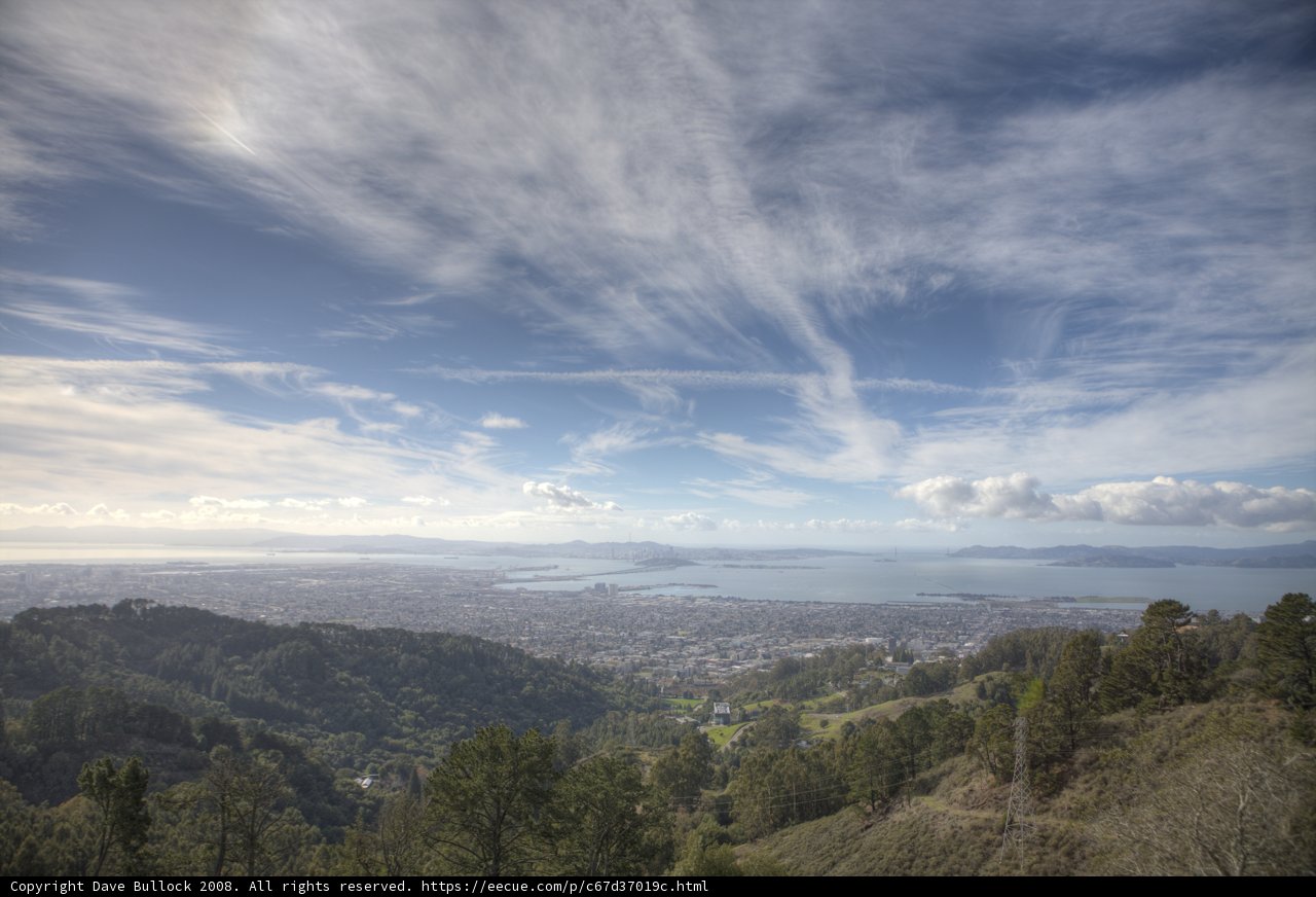 City and Mountain View from Hilltop