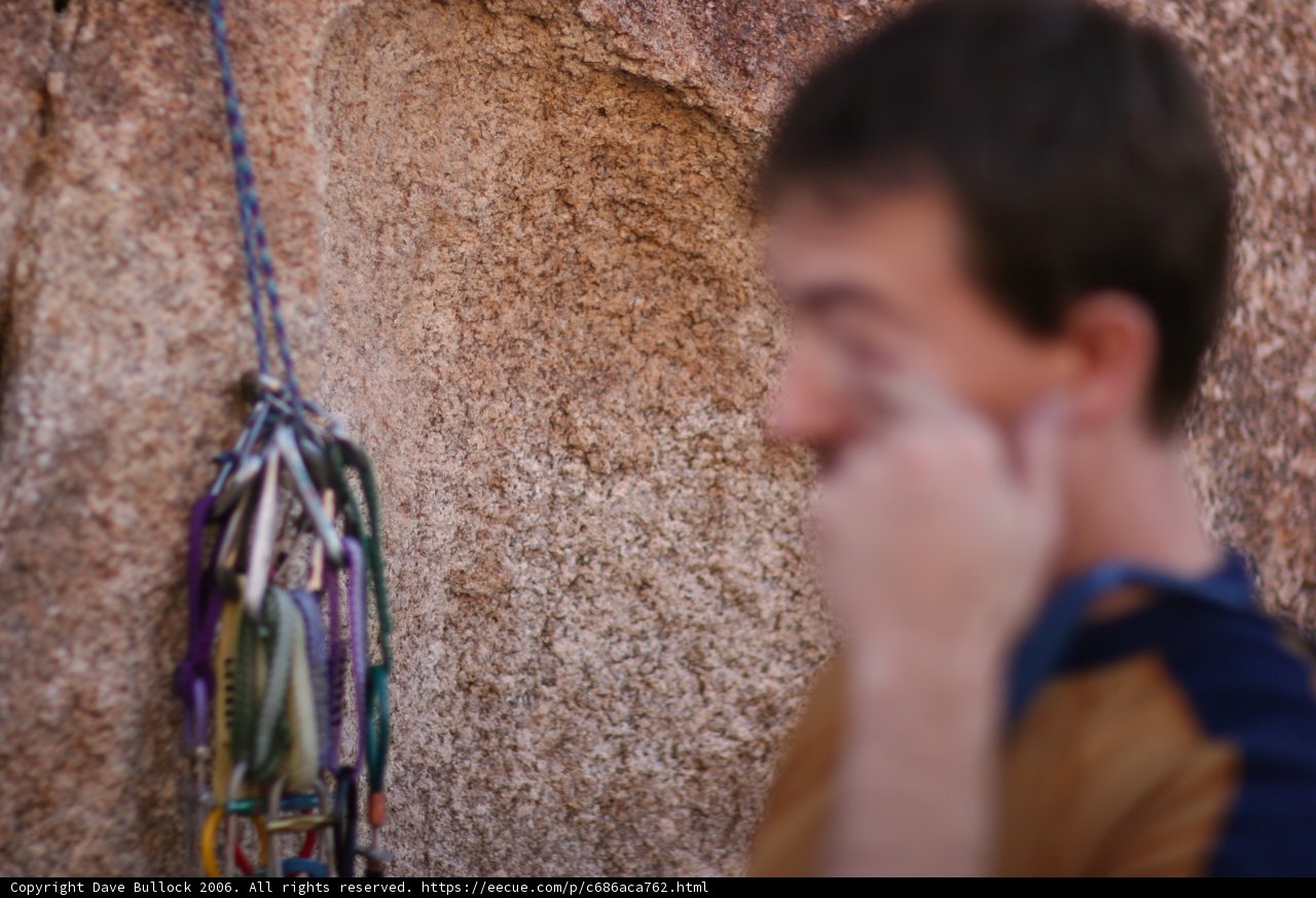 Cell Phone Call at the Rock Wall