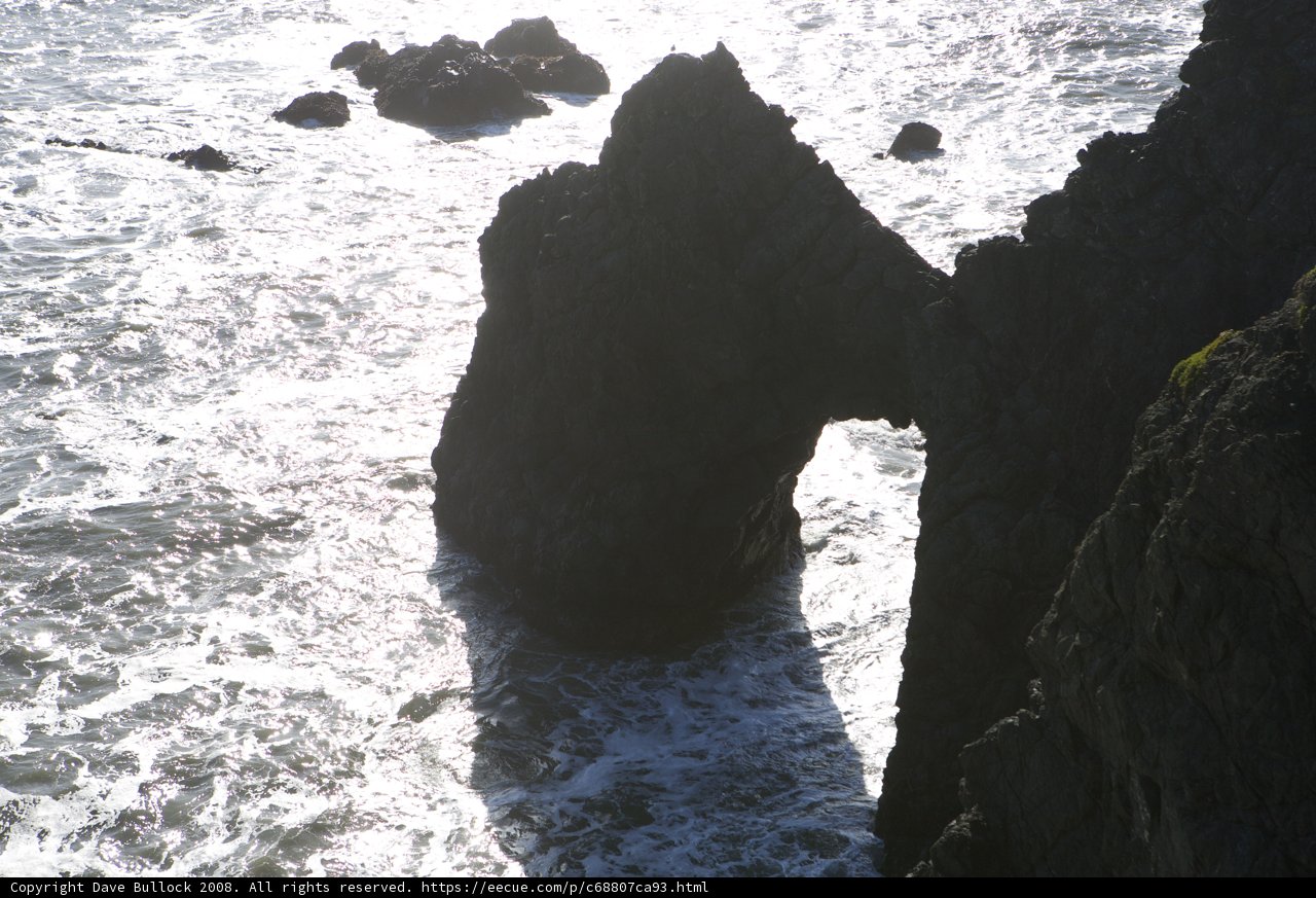 Majestic Rock Formation at the Cove