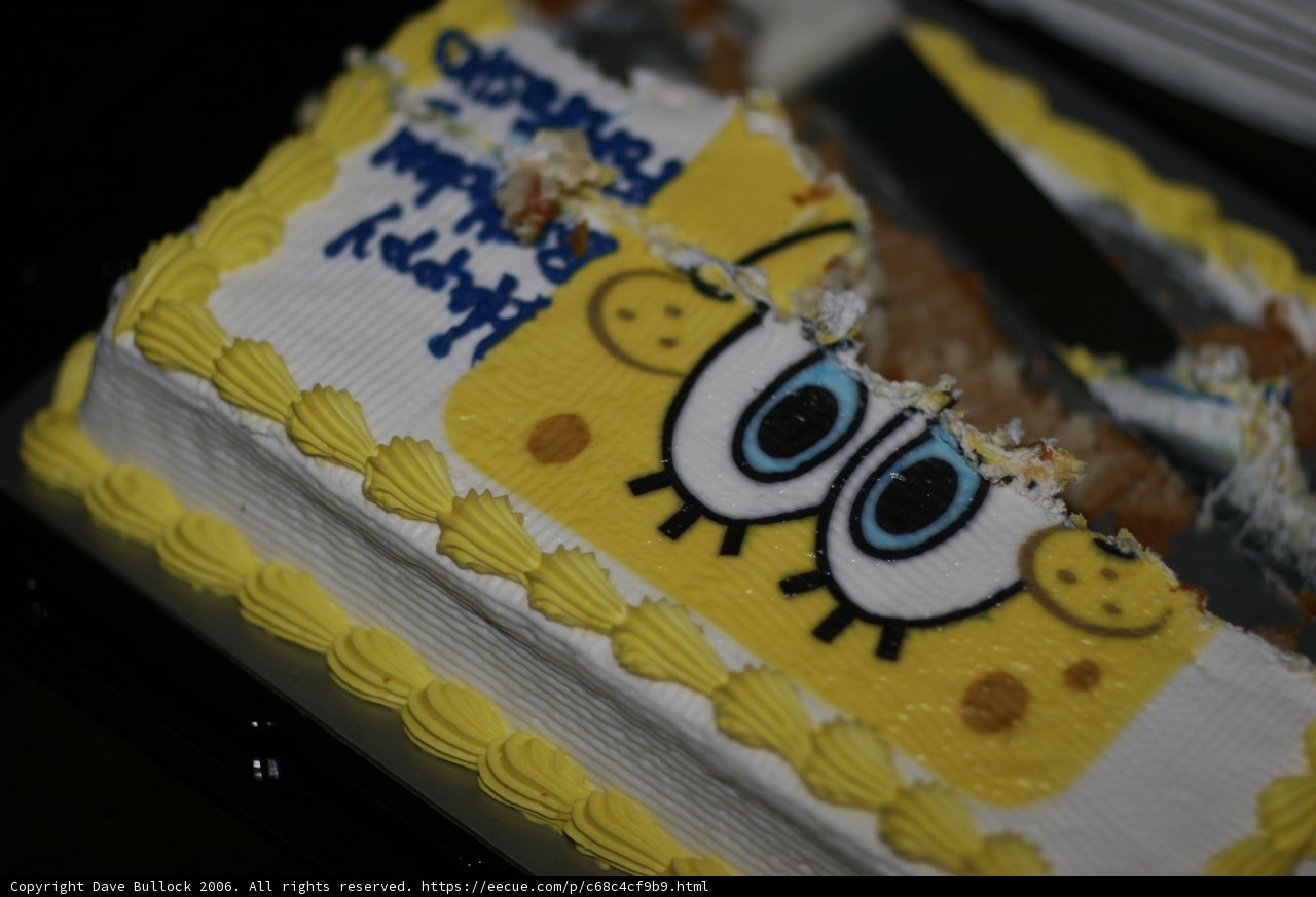 Spongebob Birthday Delight