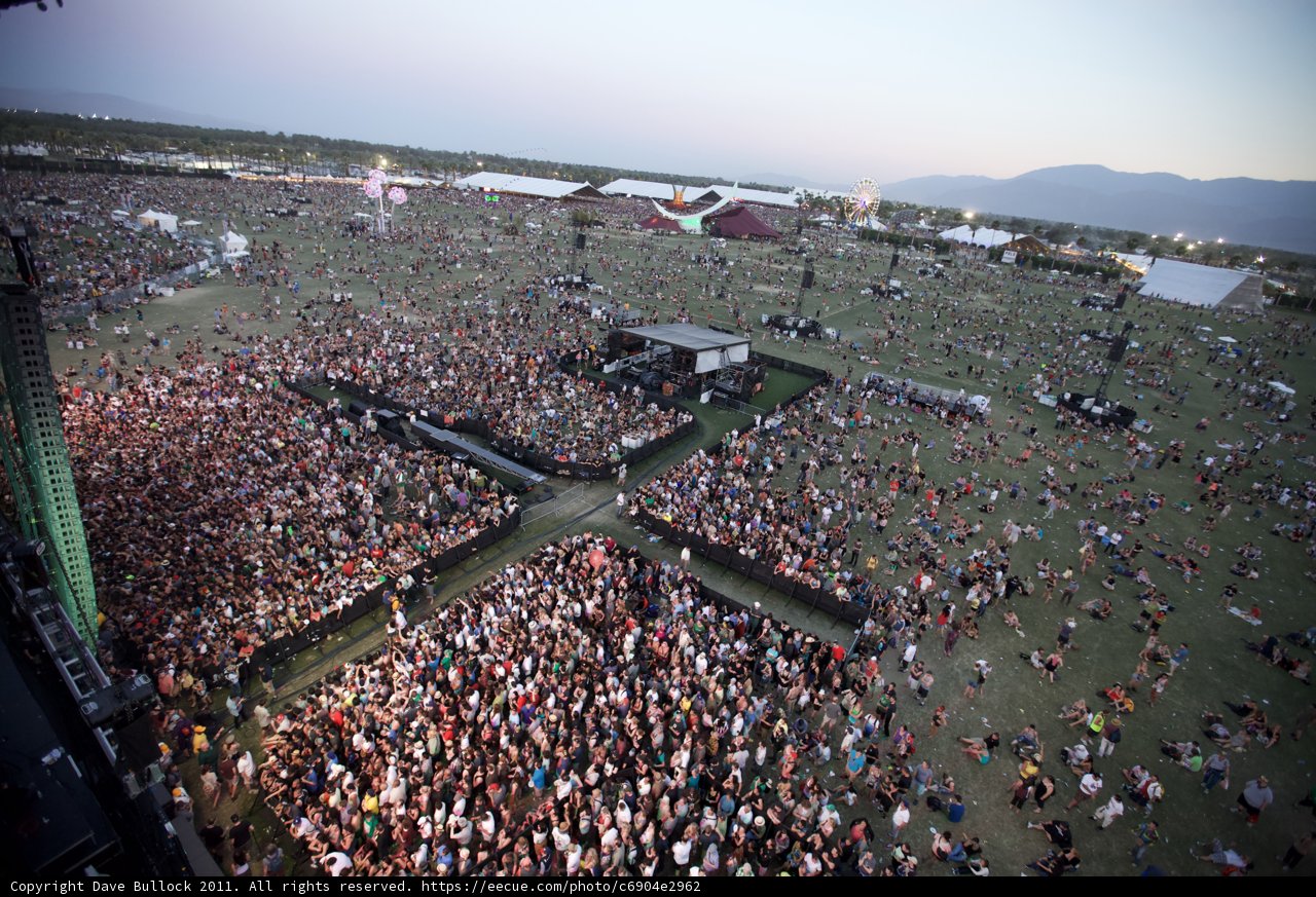 Euphoric Vibe Takes Over Coachella 2011 Concert Crowd
