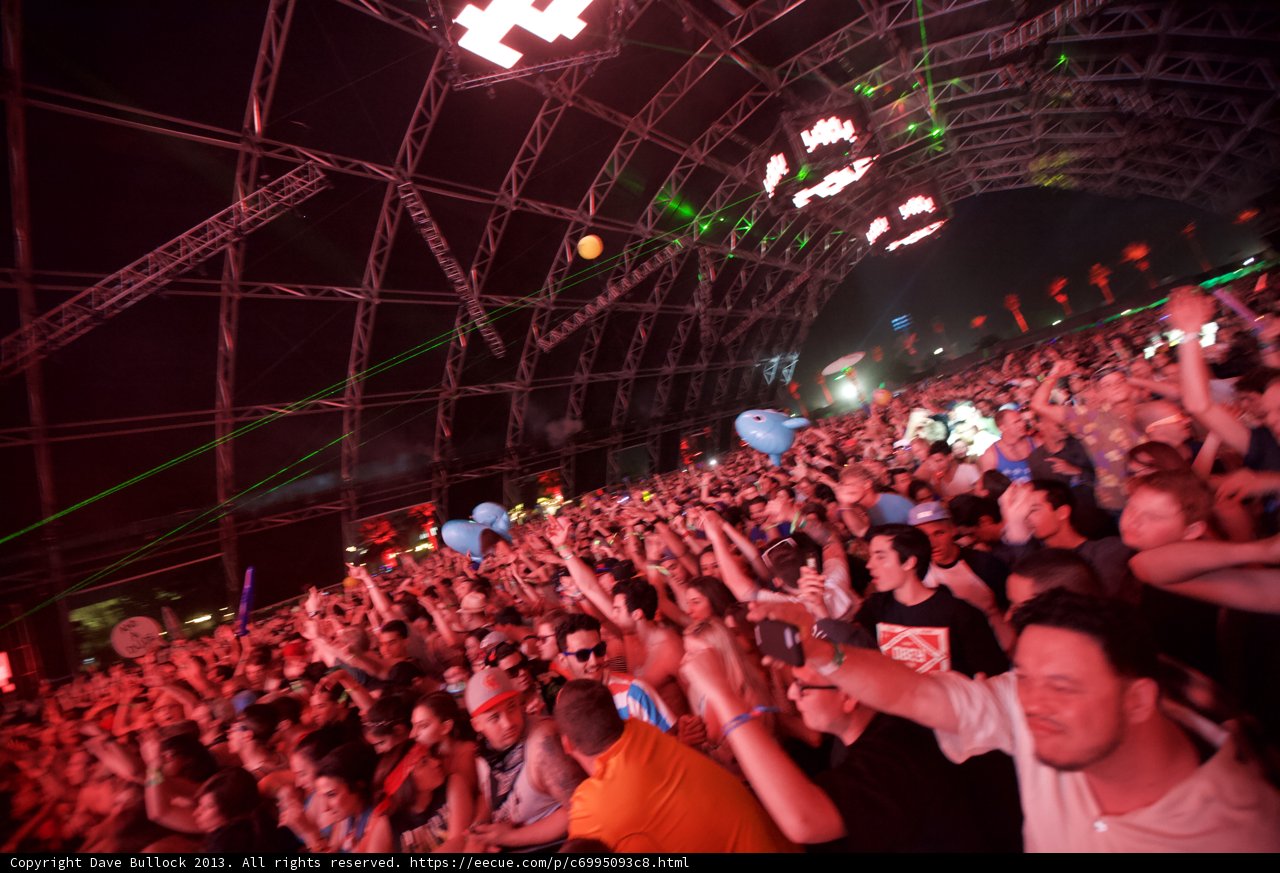 Coachella Crowd Goes Wild