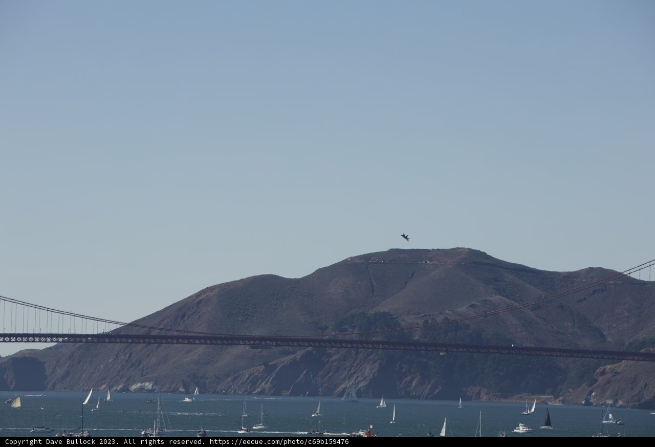 Fleet Week Airshow Over Bay's Brilliance