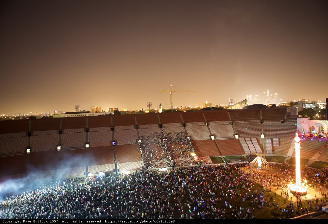 Electric Crowd at the Stadium