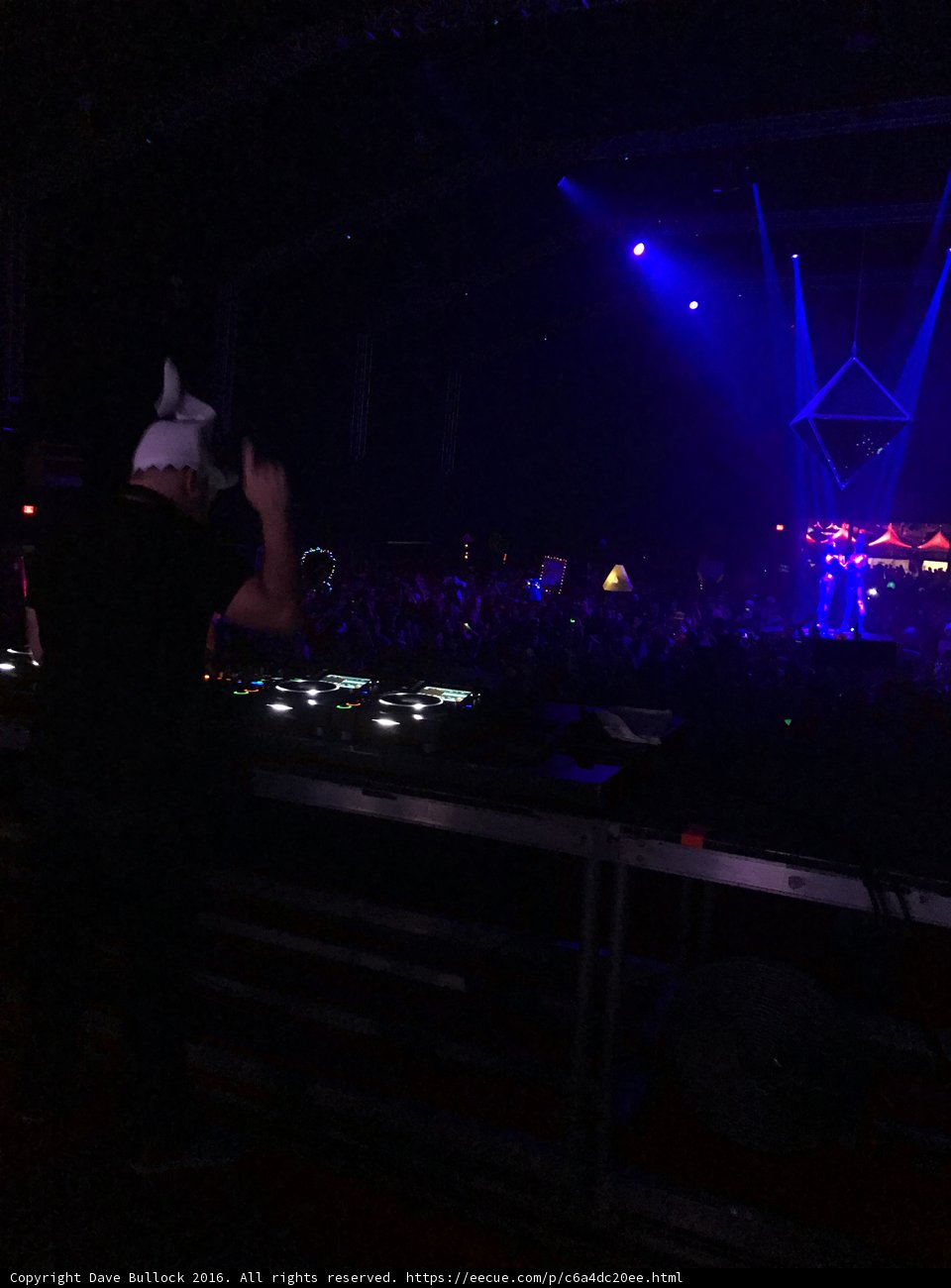 Nightclub Performance with DJ and Entertainer