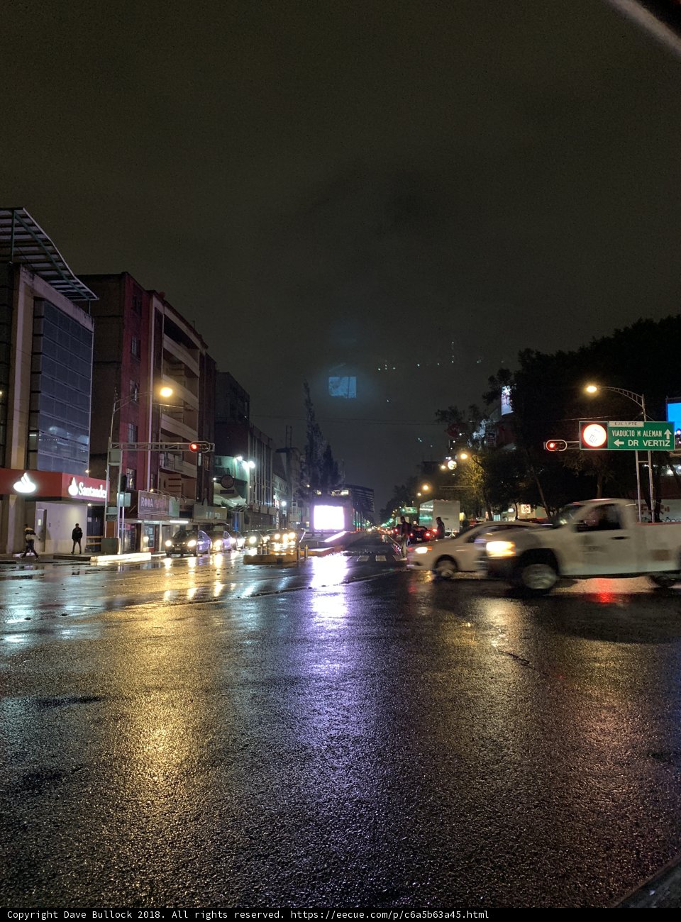 Night Traffic in the Metropolis