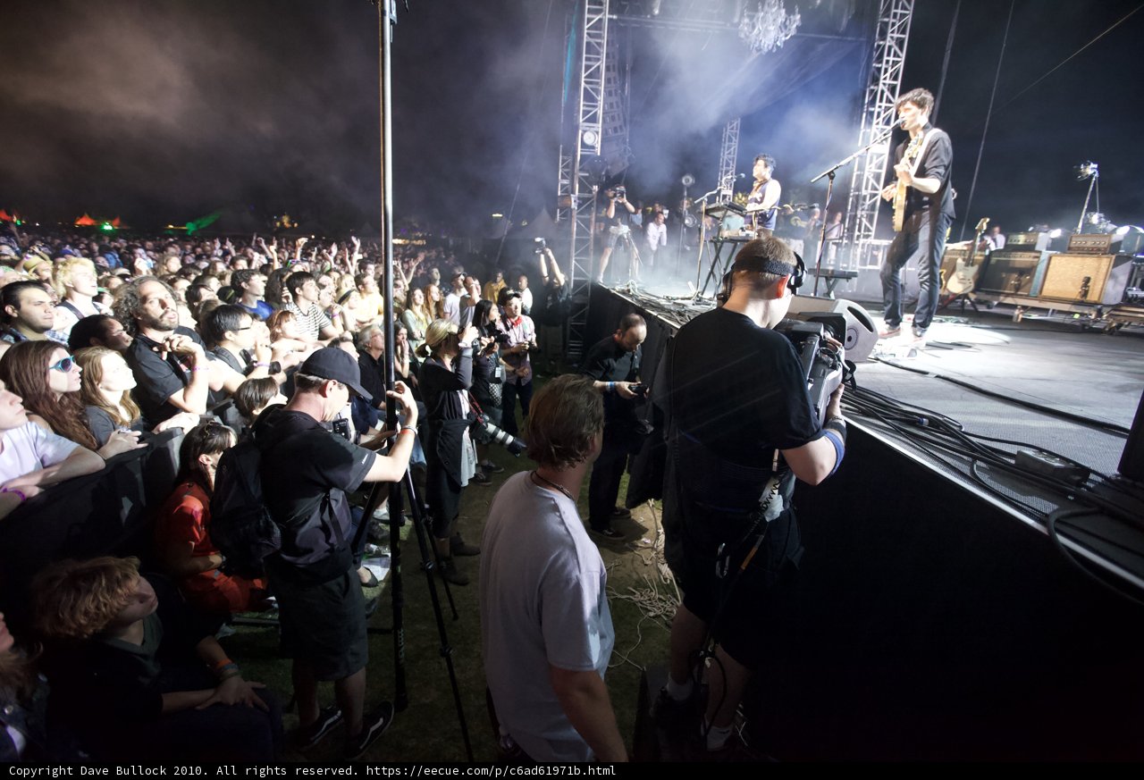 Rocking out at Coachella