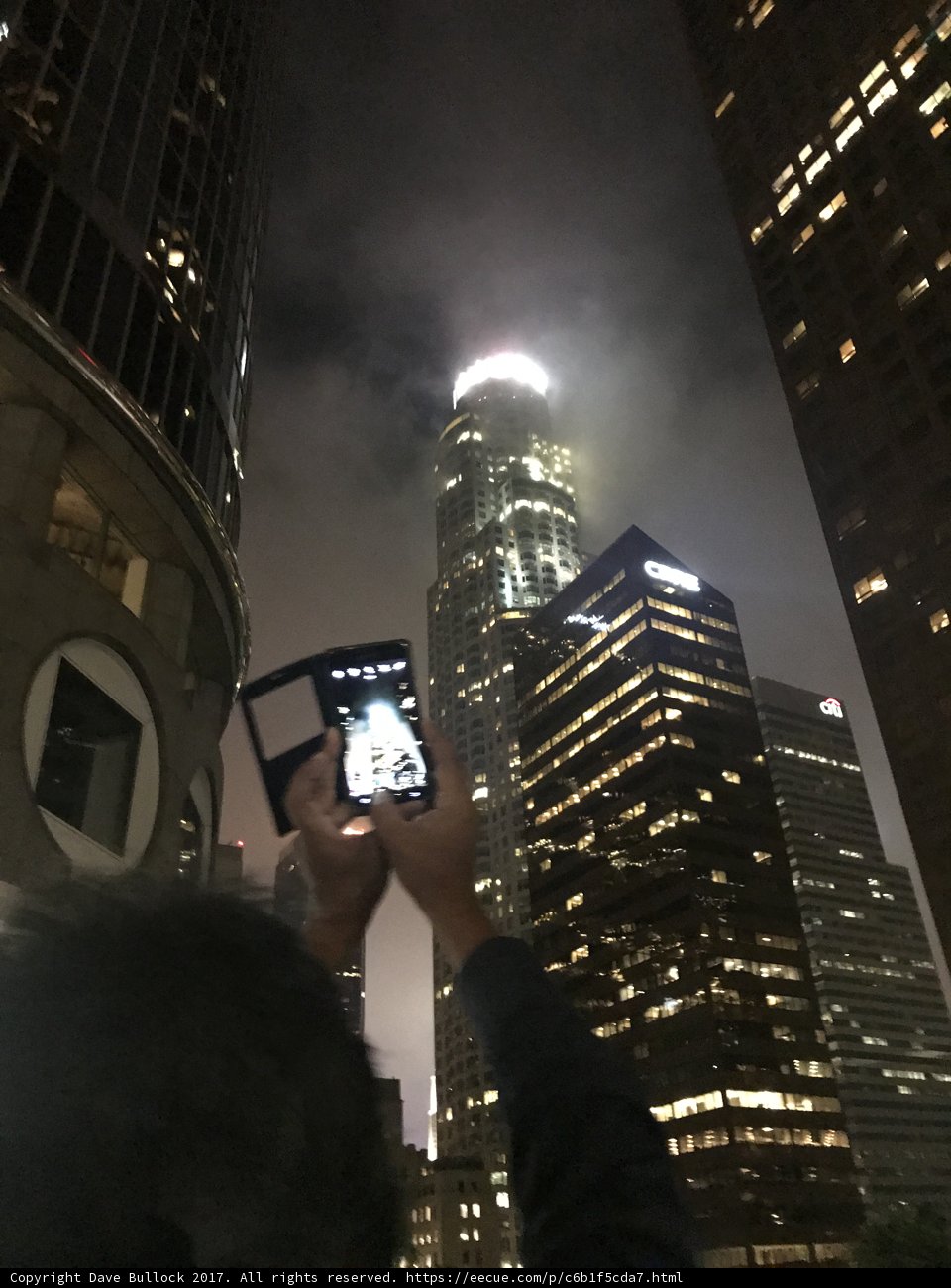 Night Skyline of Los Angeles