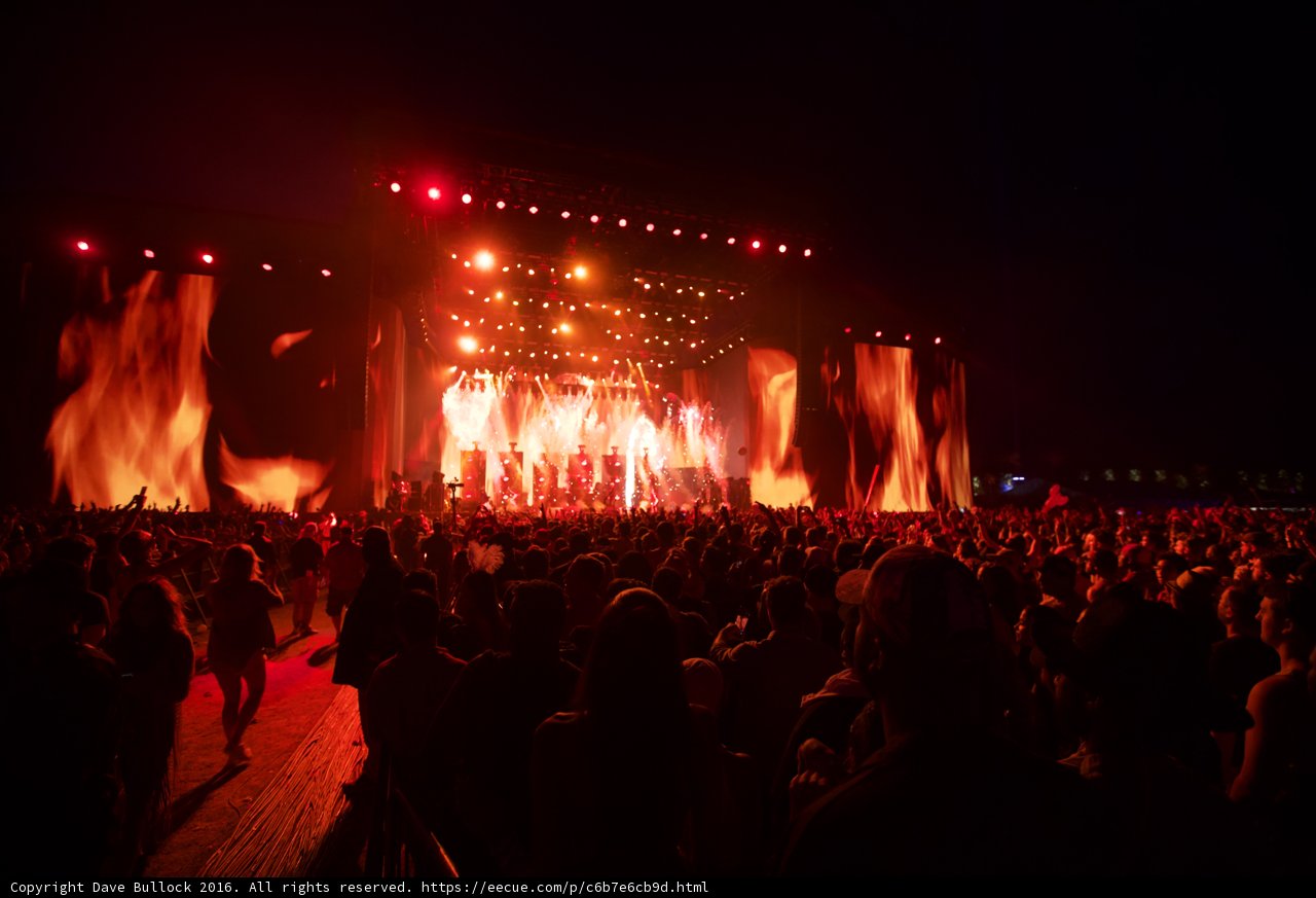 Fiery Concert Frenzy