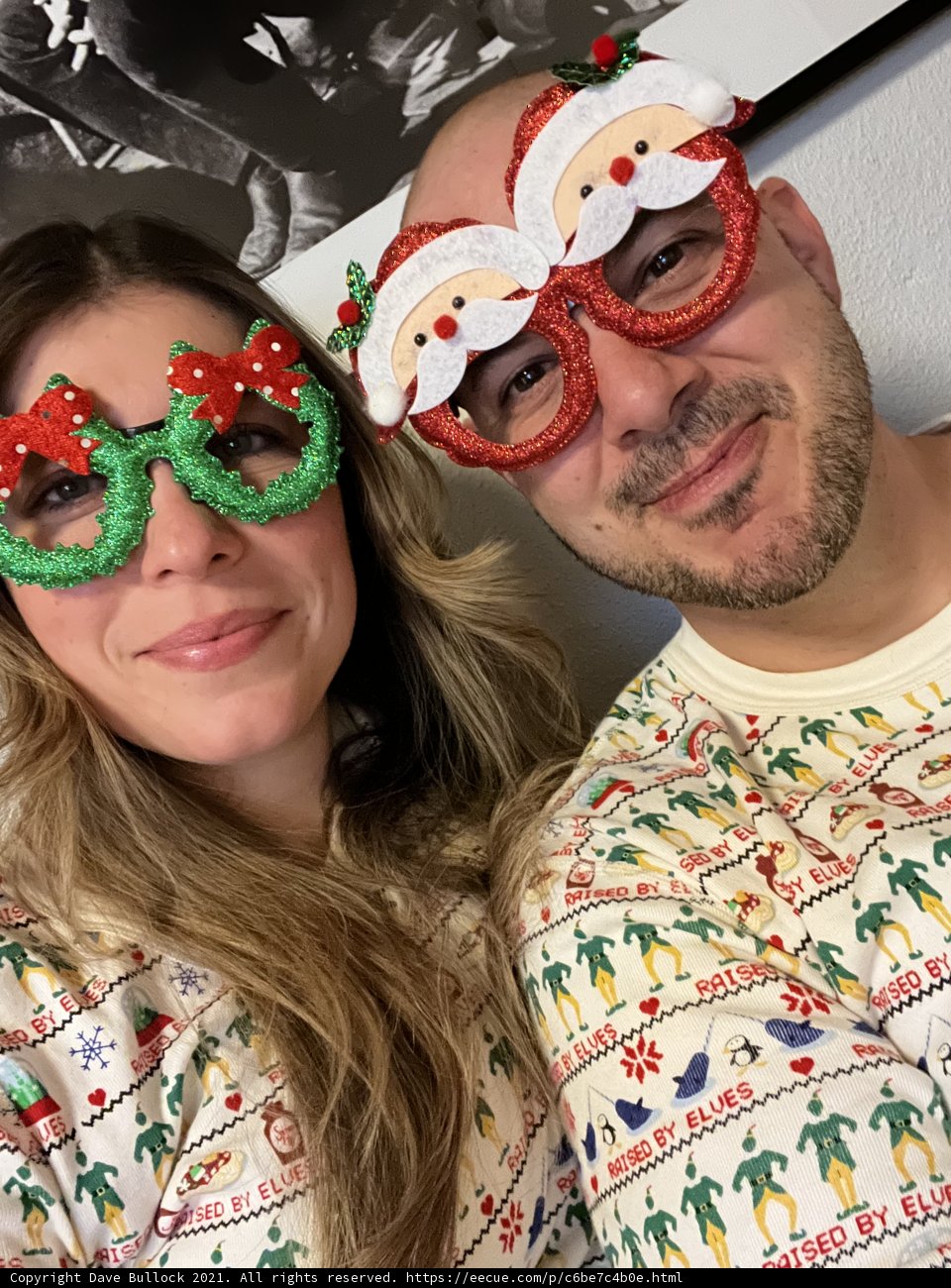 Festive Christmas Glasses with Dave B in Santa Fe