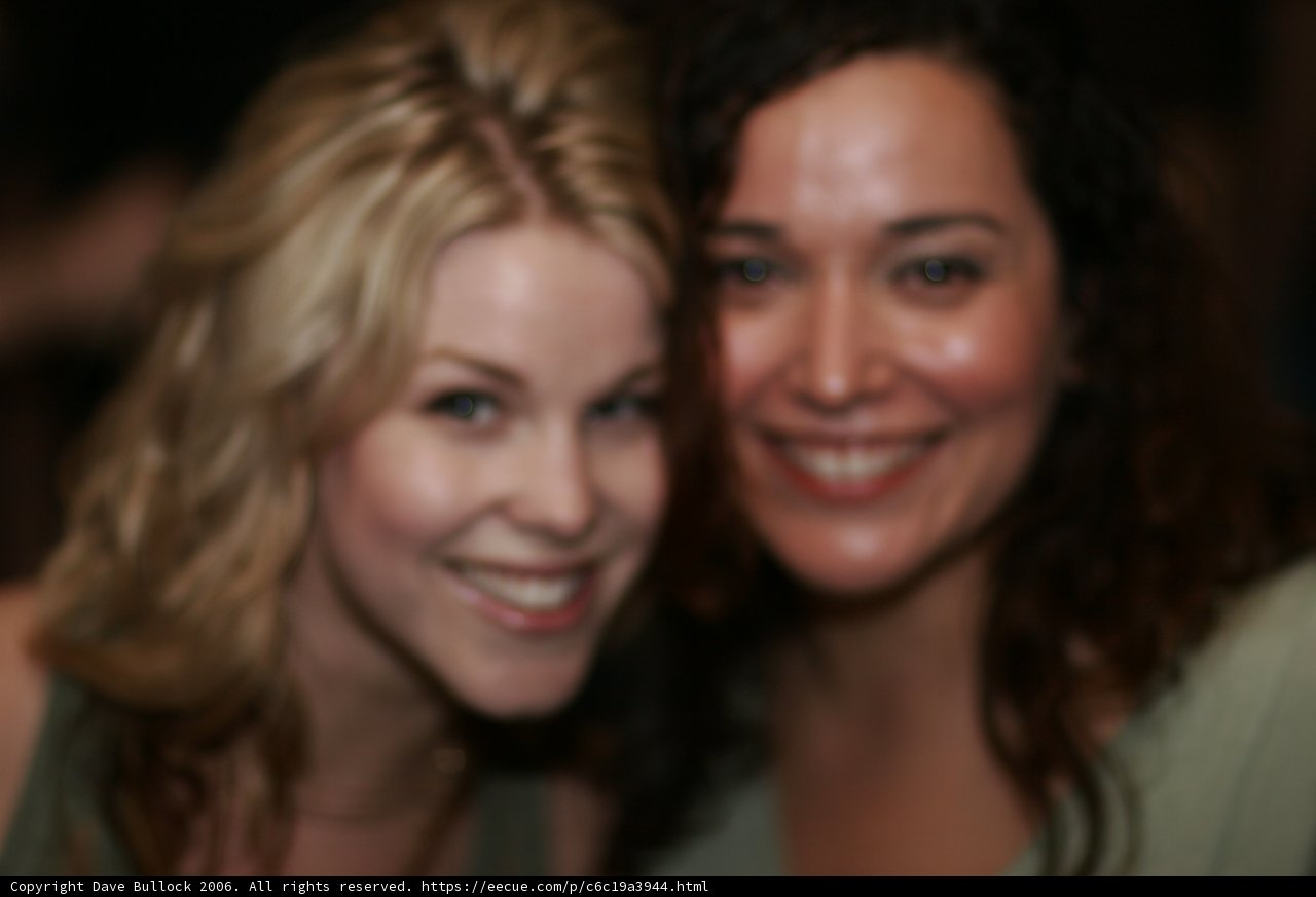 Two Women Beaming with Joy