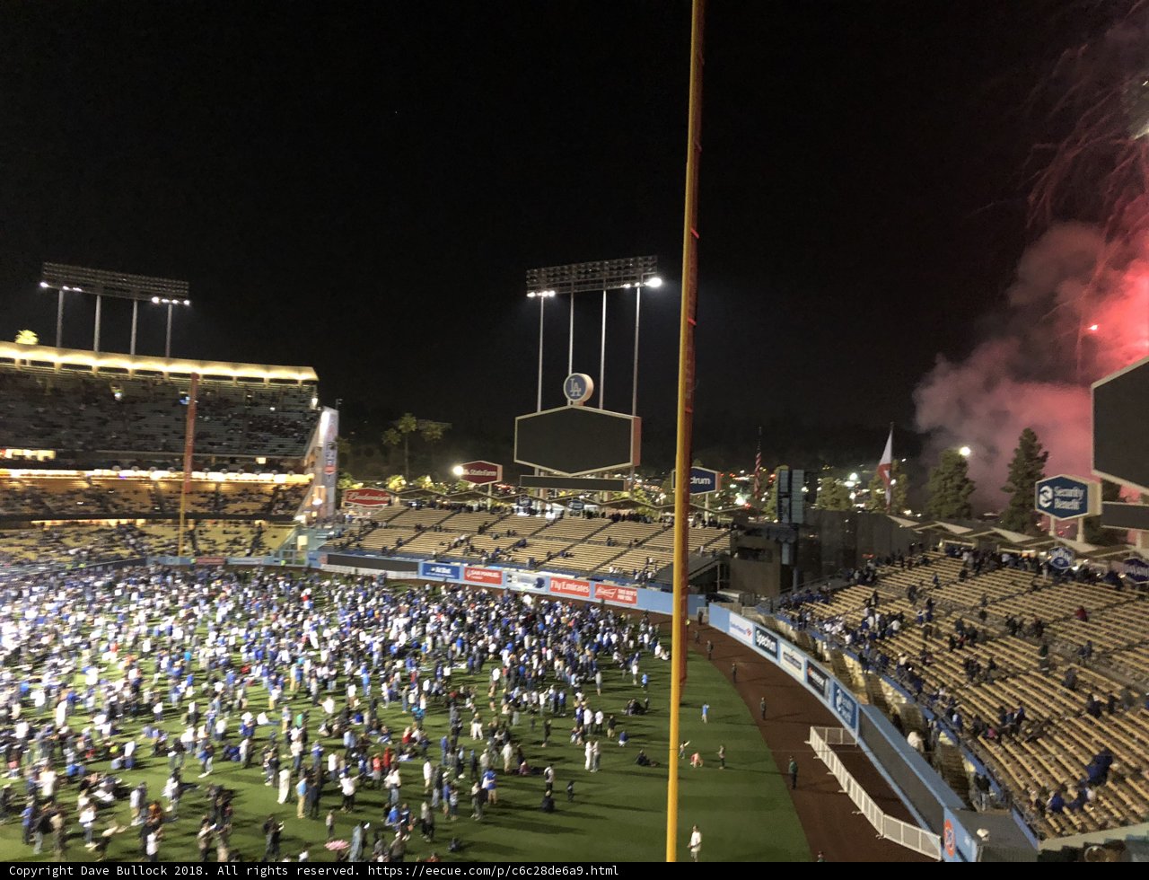 Dodger Stadium Fireworks Extravaganza
