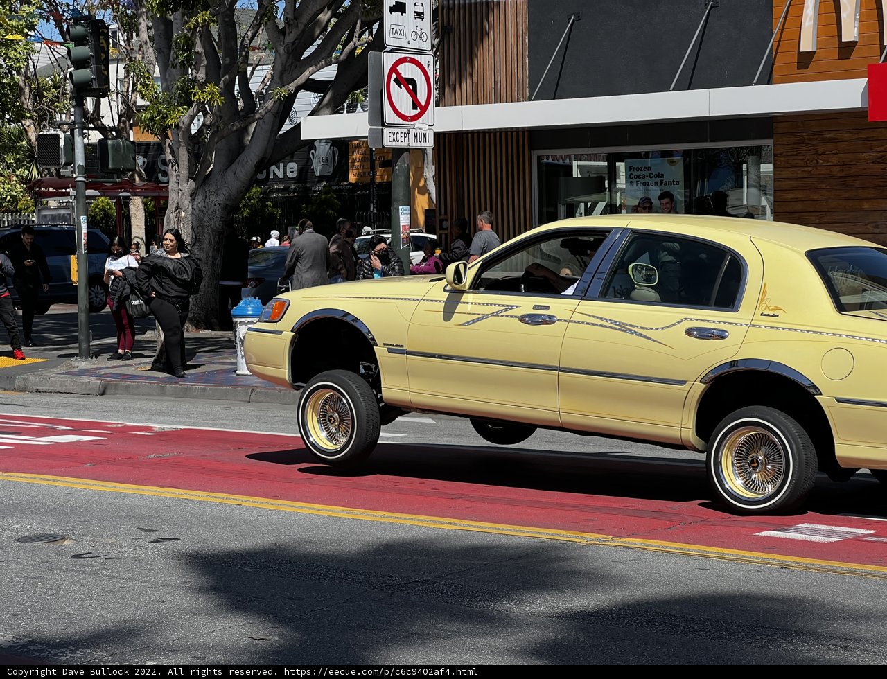 Yellow Sports Car with Back Wheels