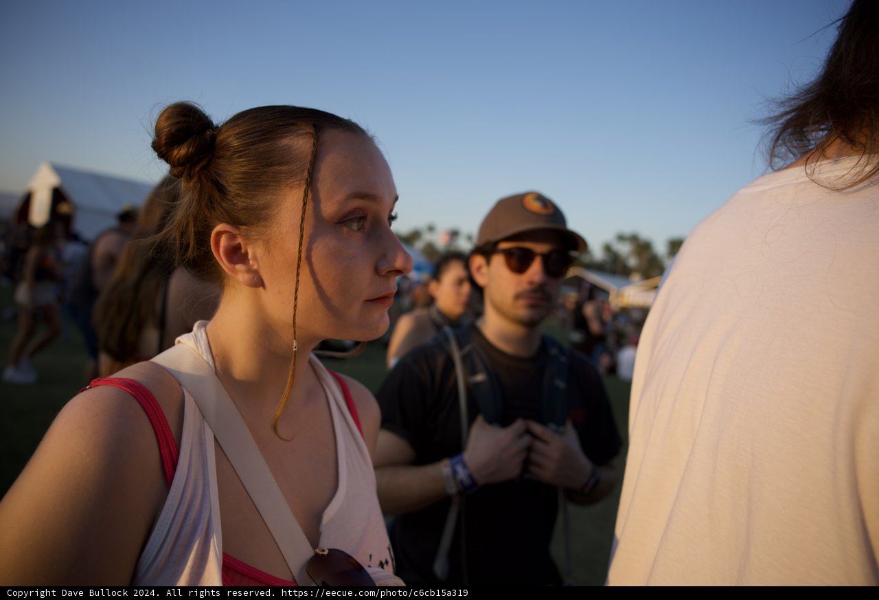 **Golden Hour Portraits at Coachella 2024**
