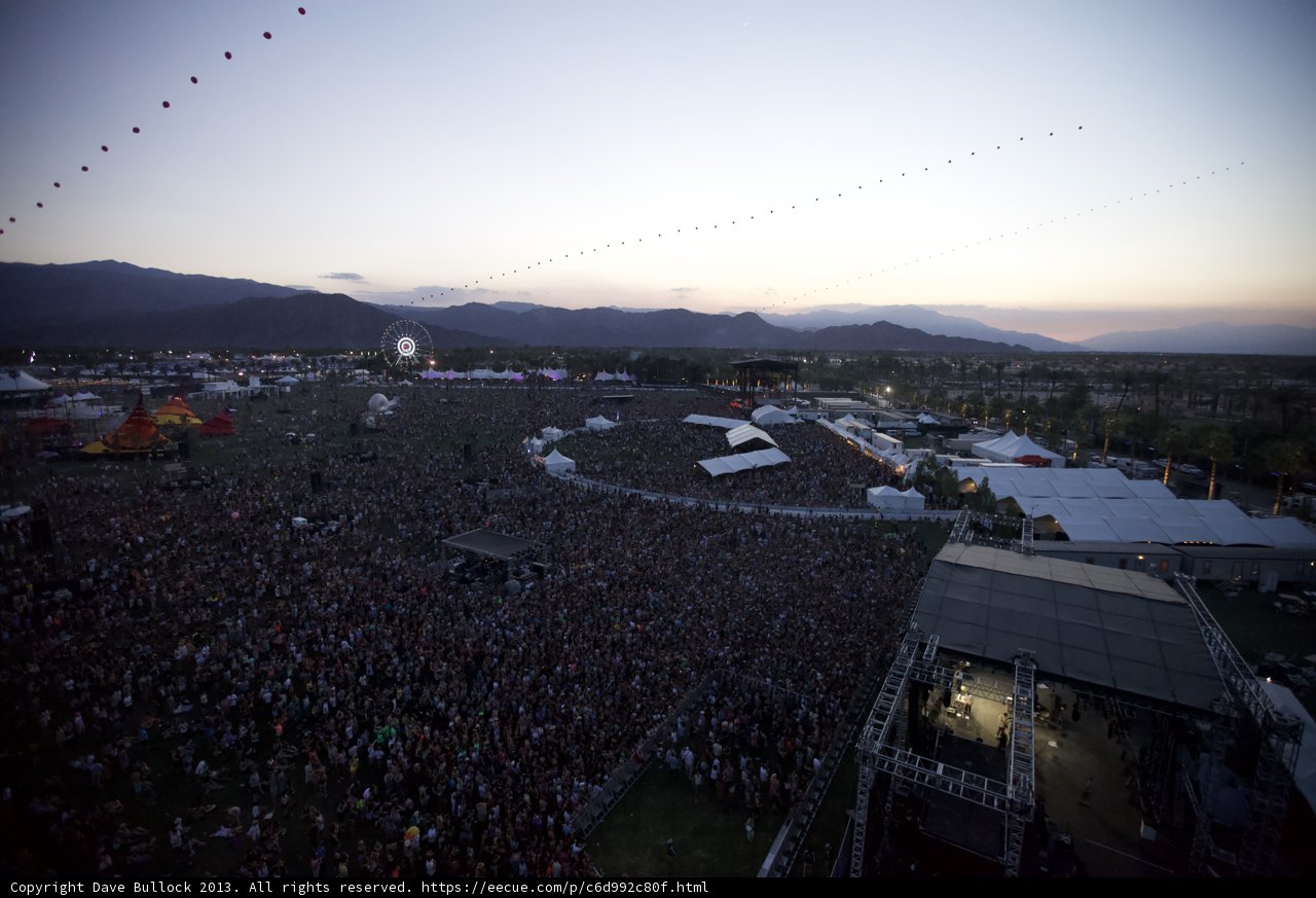 Mountains and Music at Coachella
