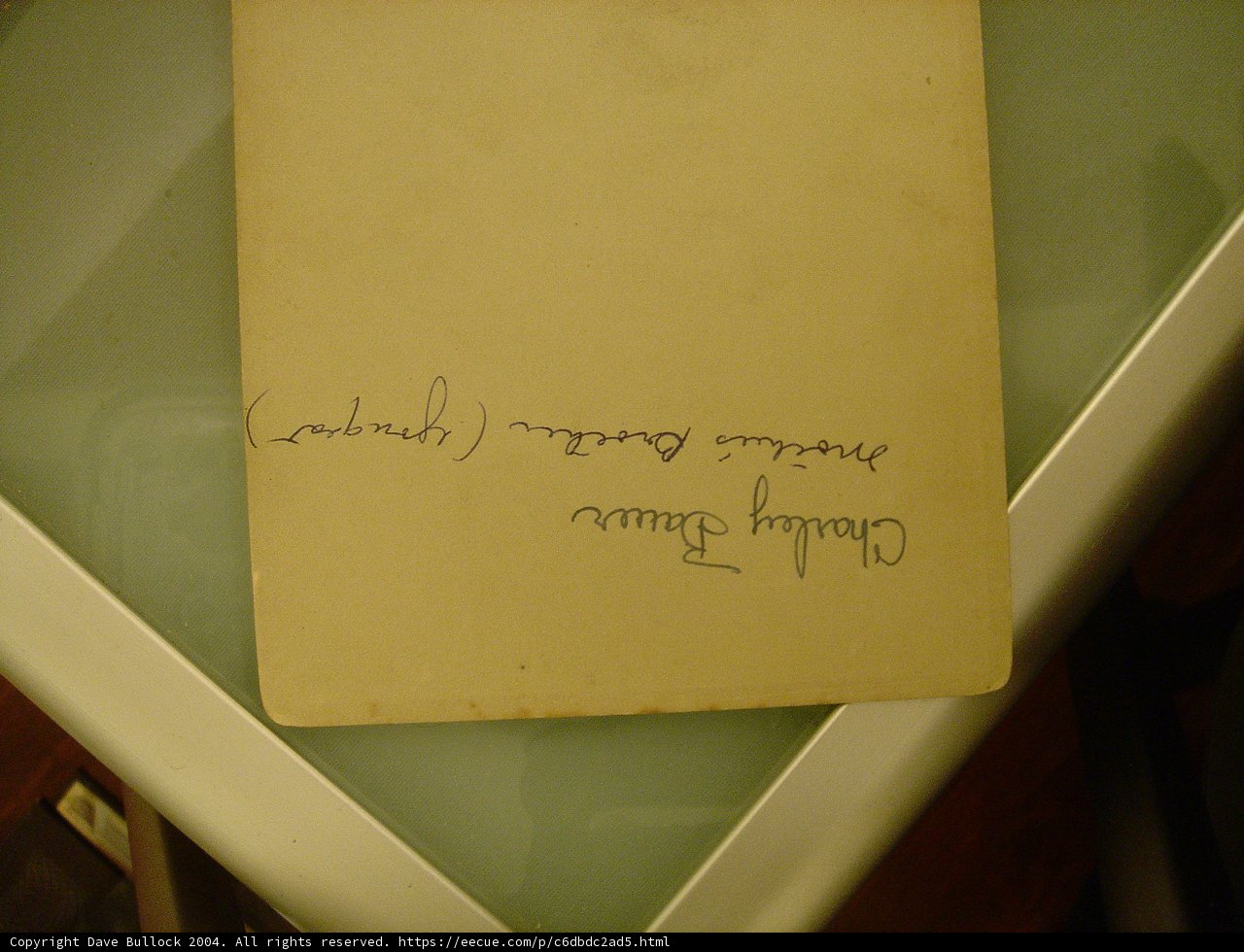 A Handwritten Document