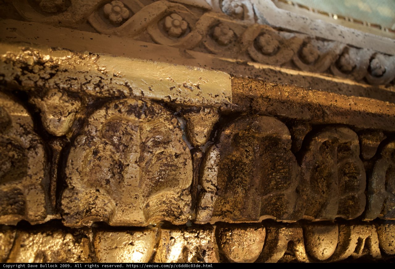 Intricate Carvings at WBTLA Temple