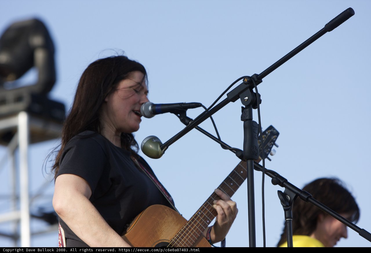 Kim Deal's Outdoor Concert Performance