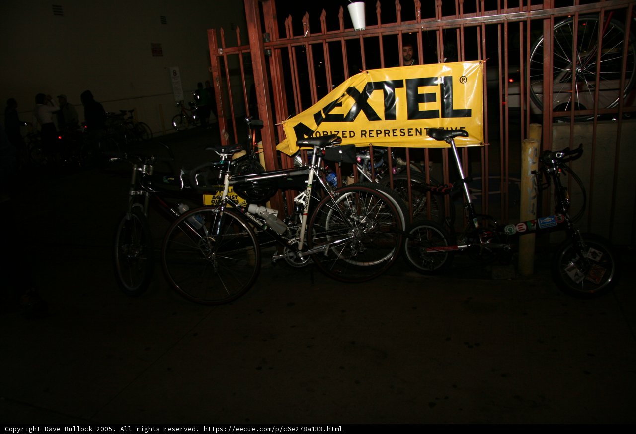 A Parking Lot Full of Bikes