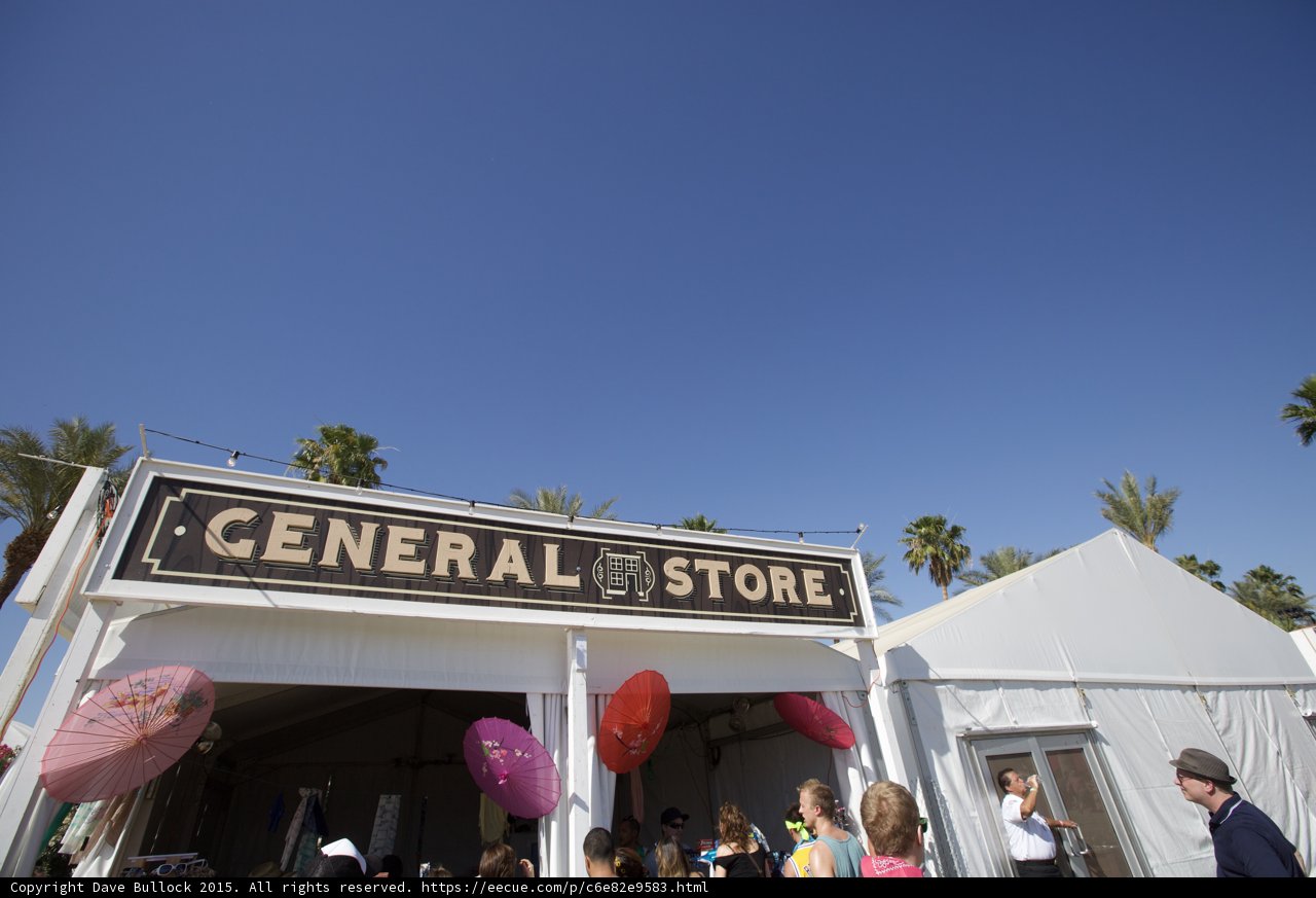 The Vibrant General Store at Coachella