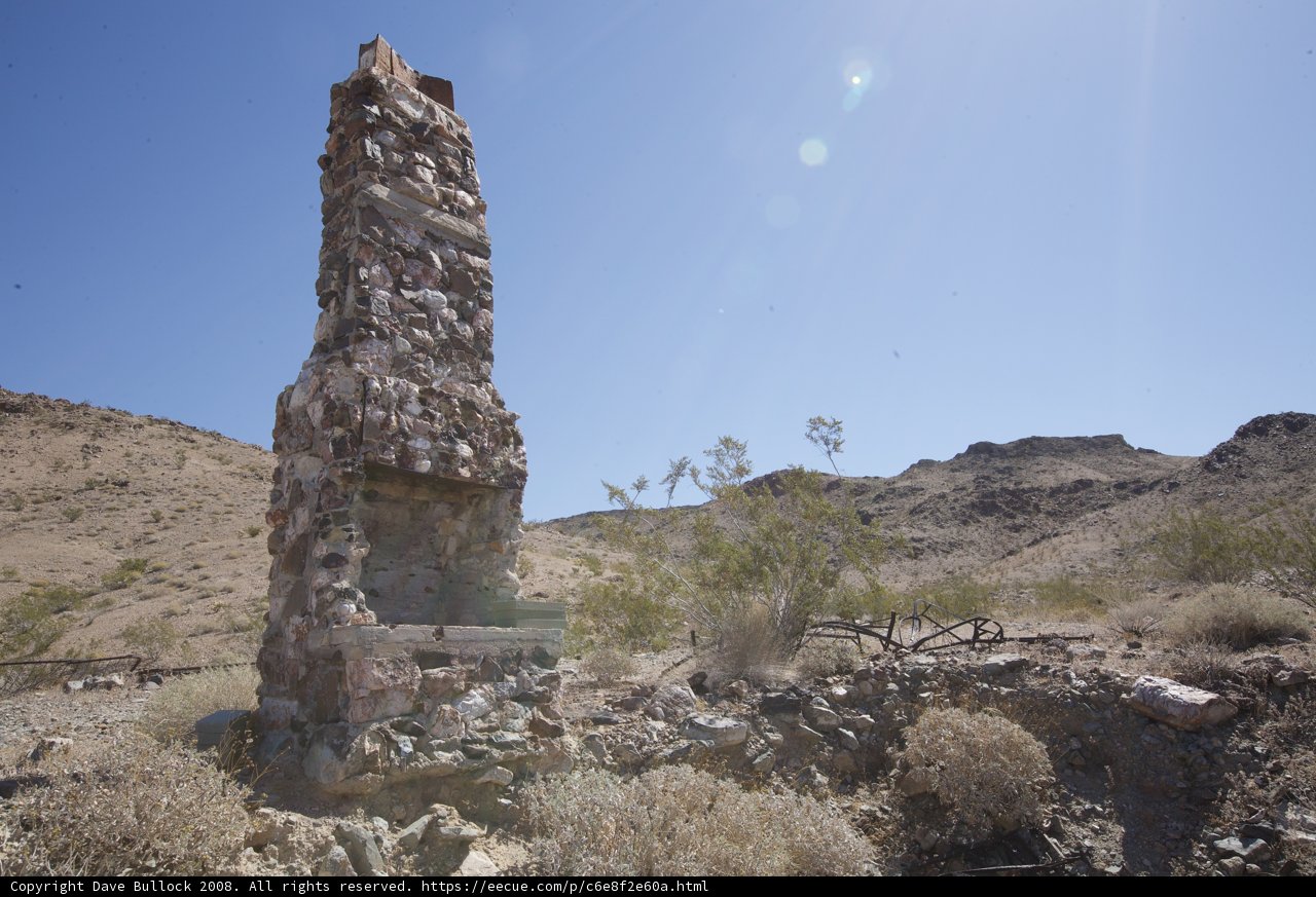 A Dazzling Ancient Ruin in the Desert