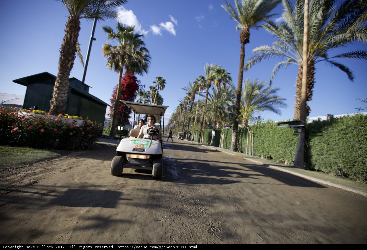 Driving Through Coachella