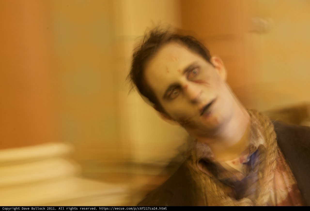 Blurry Businessman
