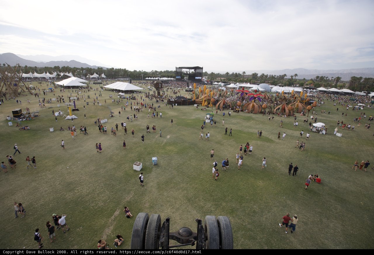 Coachella 2008 Camping Crowd