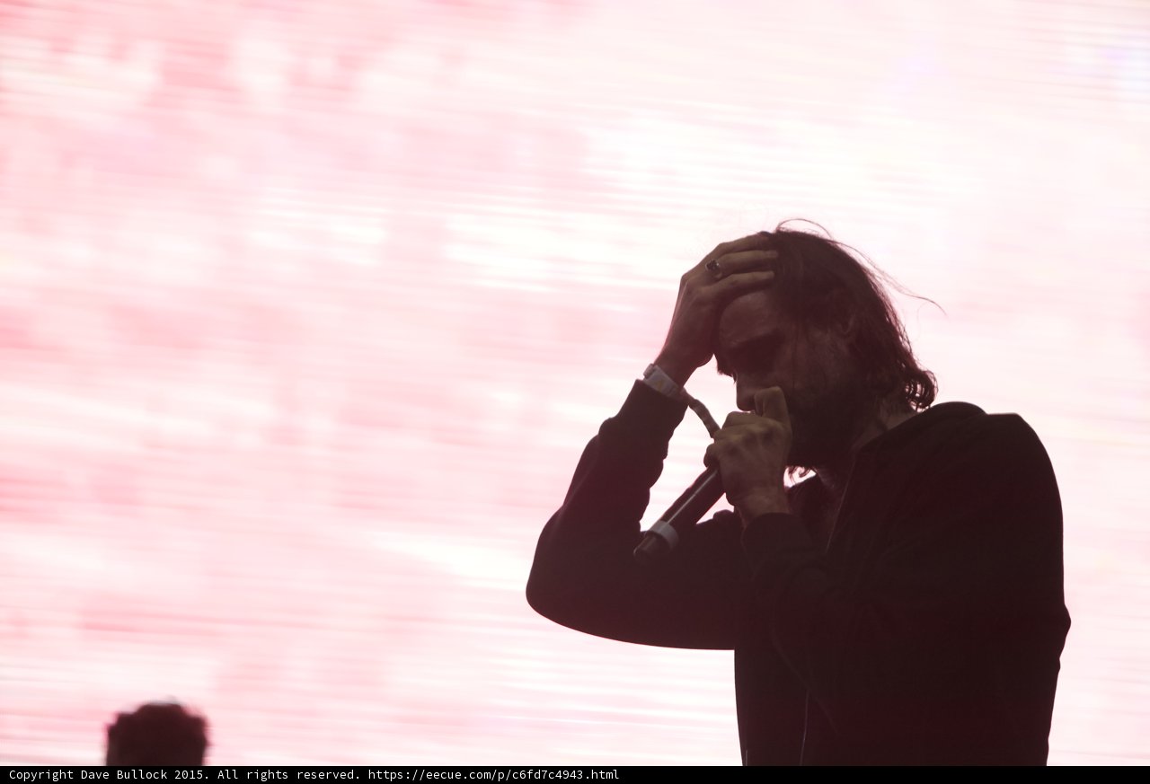 Performer Silhouette Pink Screen