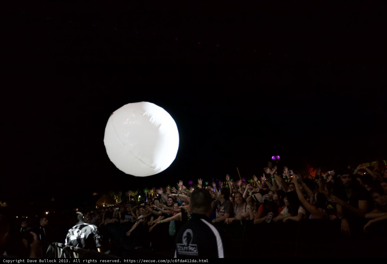 Moonlit Balloon at Coachella