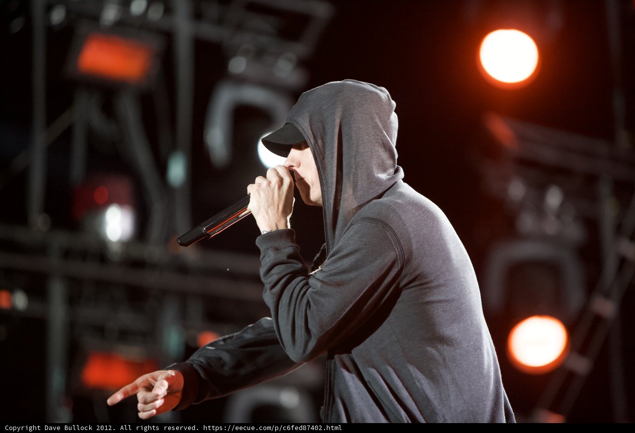 Eminem Raps Up a Storm at 2012 Summer Jam