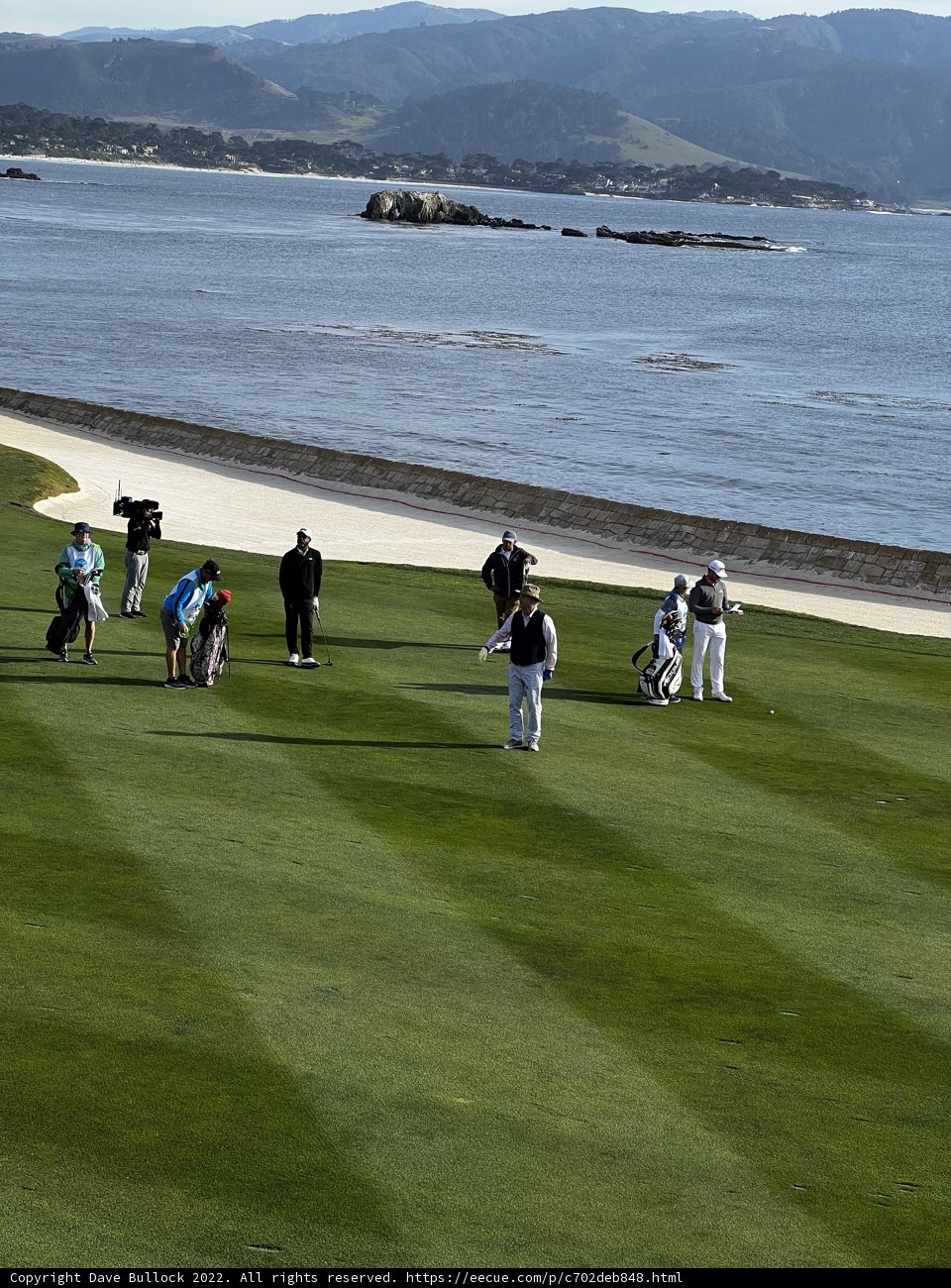 Teeing Off on Pebble Beach