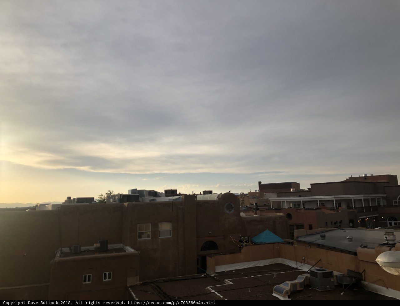 Clock Tower Sunset
