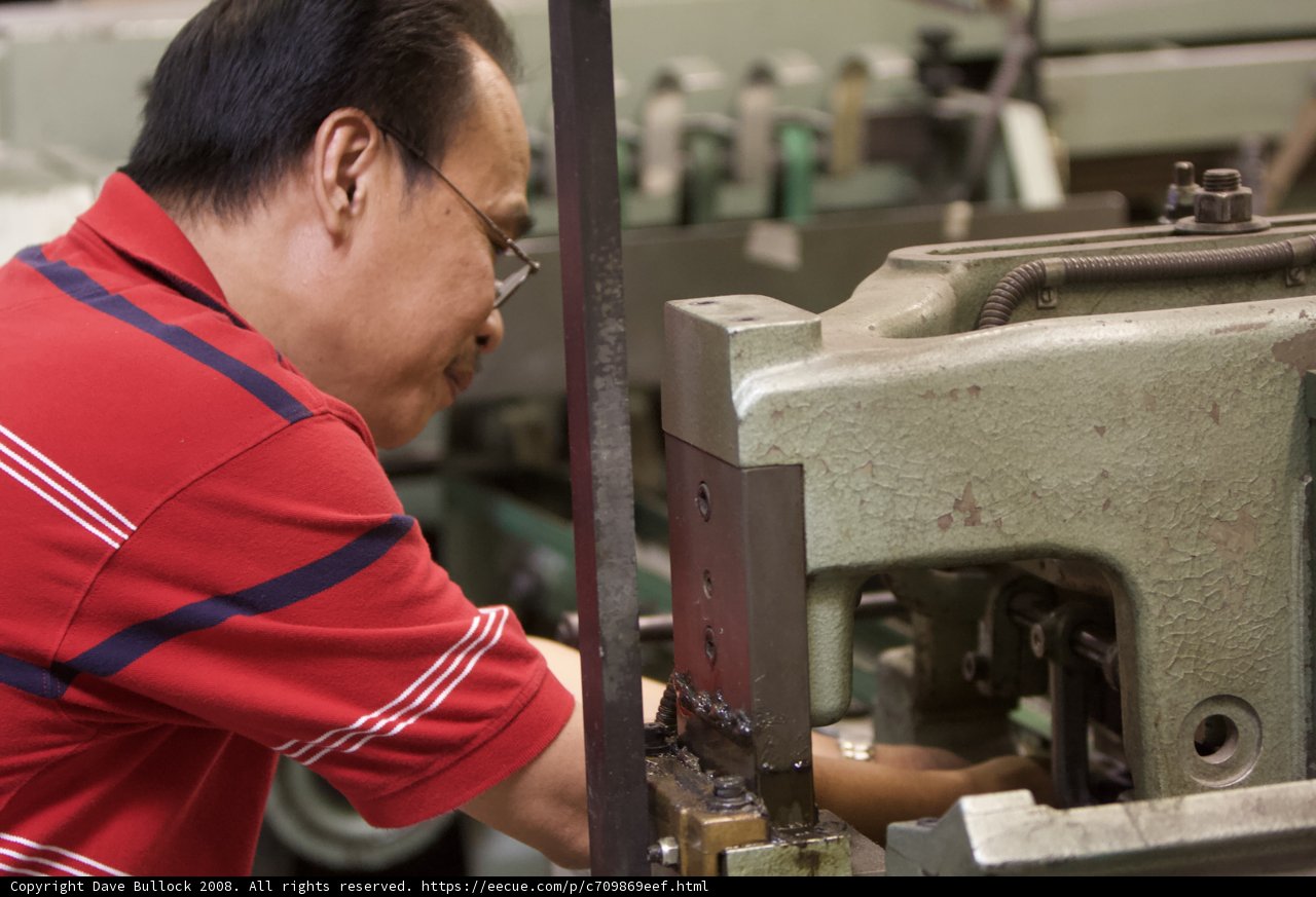 Working Hard at the Factory