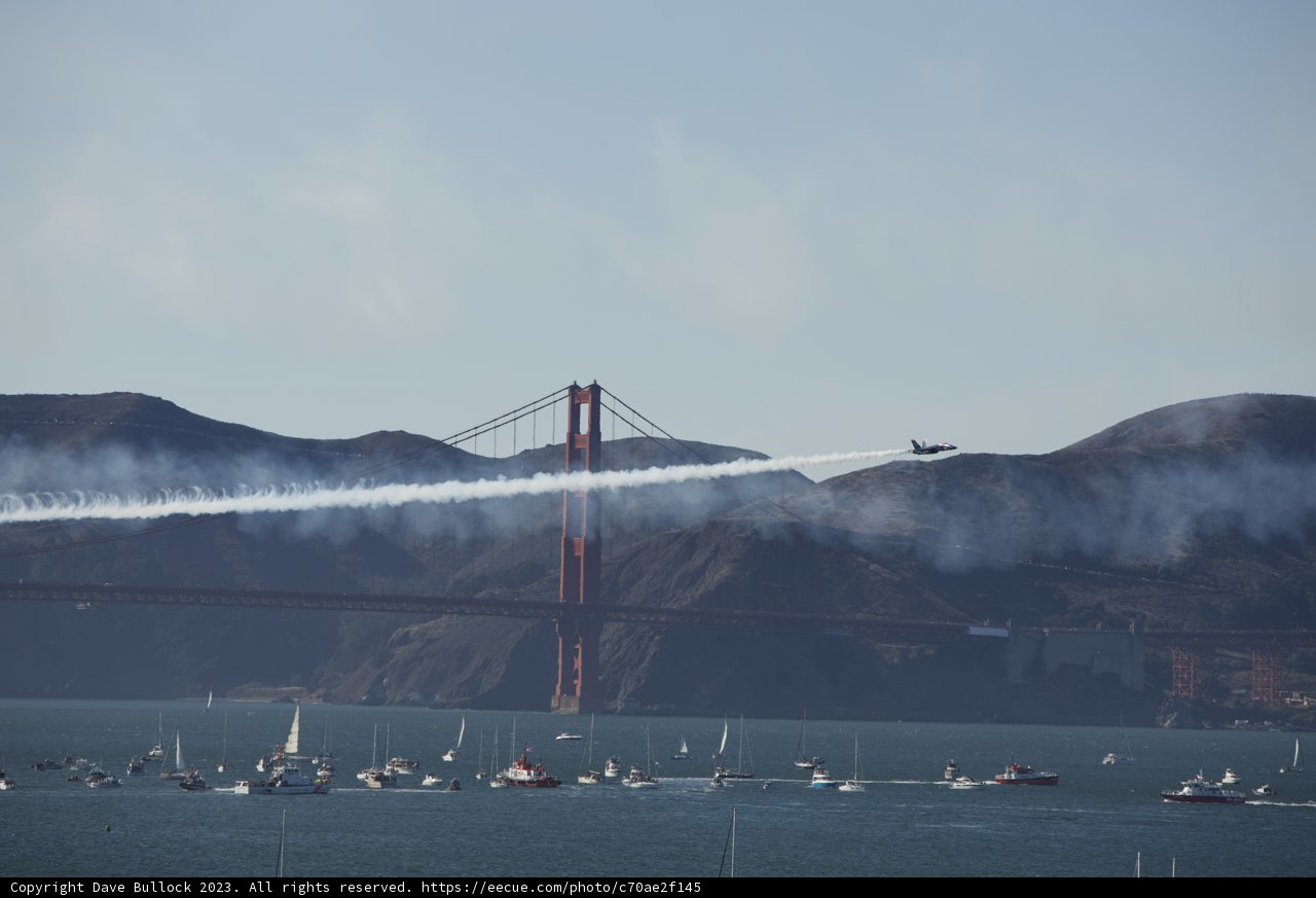 Fleet Week Air Show Spectacle Over Great Meadow Park