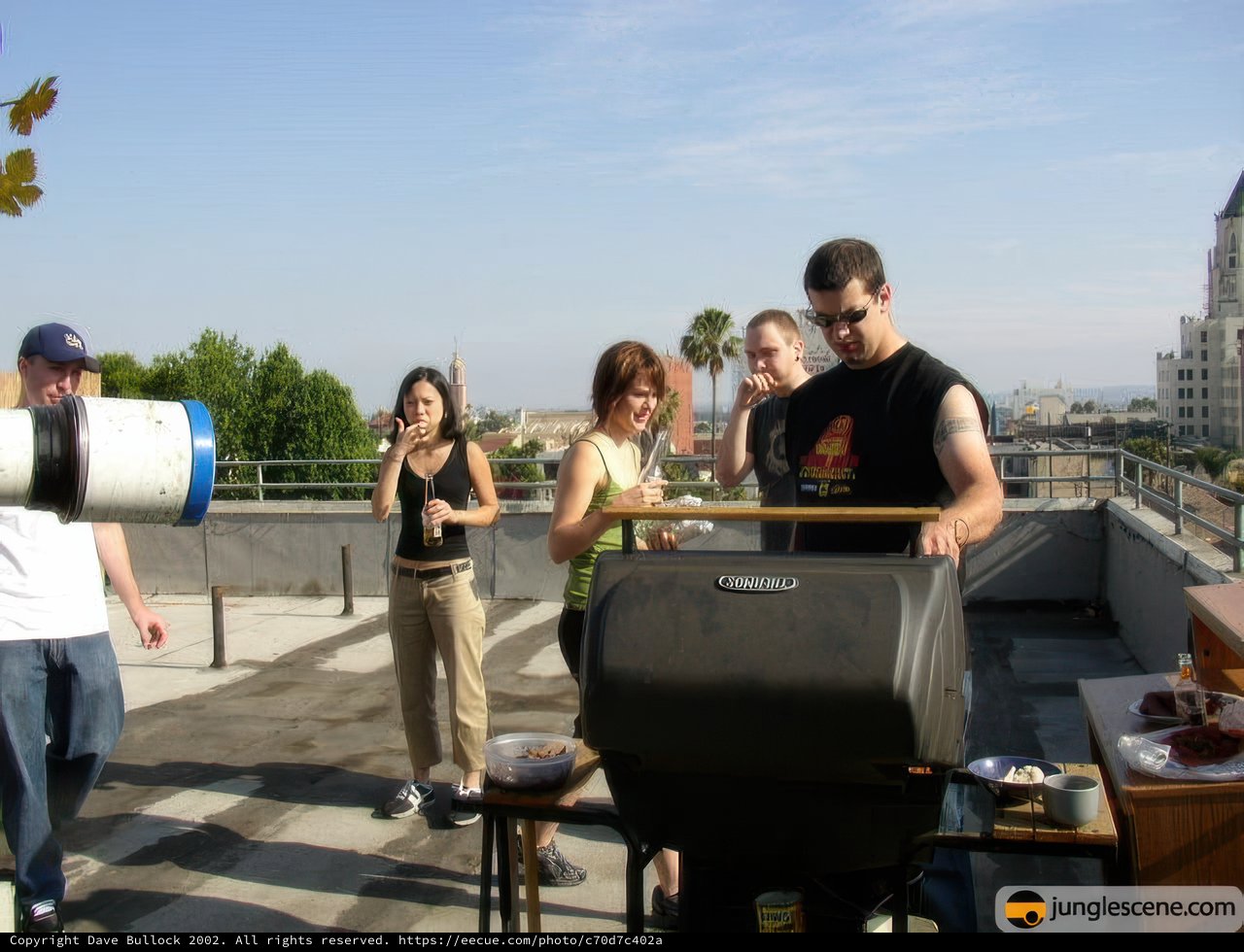 Grilling with Friends on July 4th