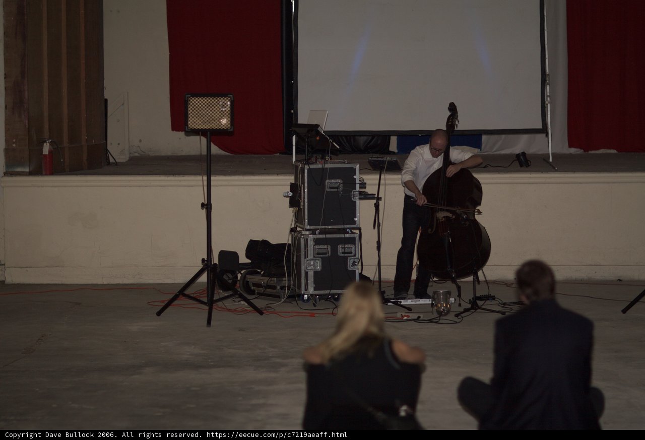 Cello Performance with Projector Screen