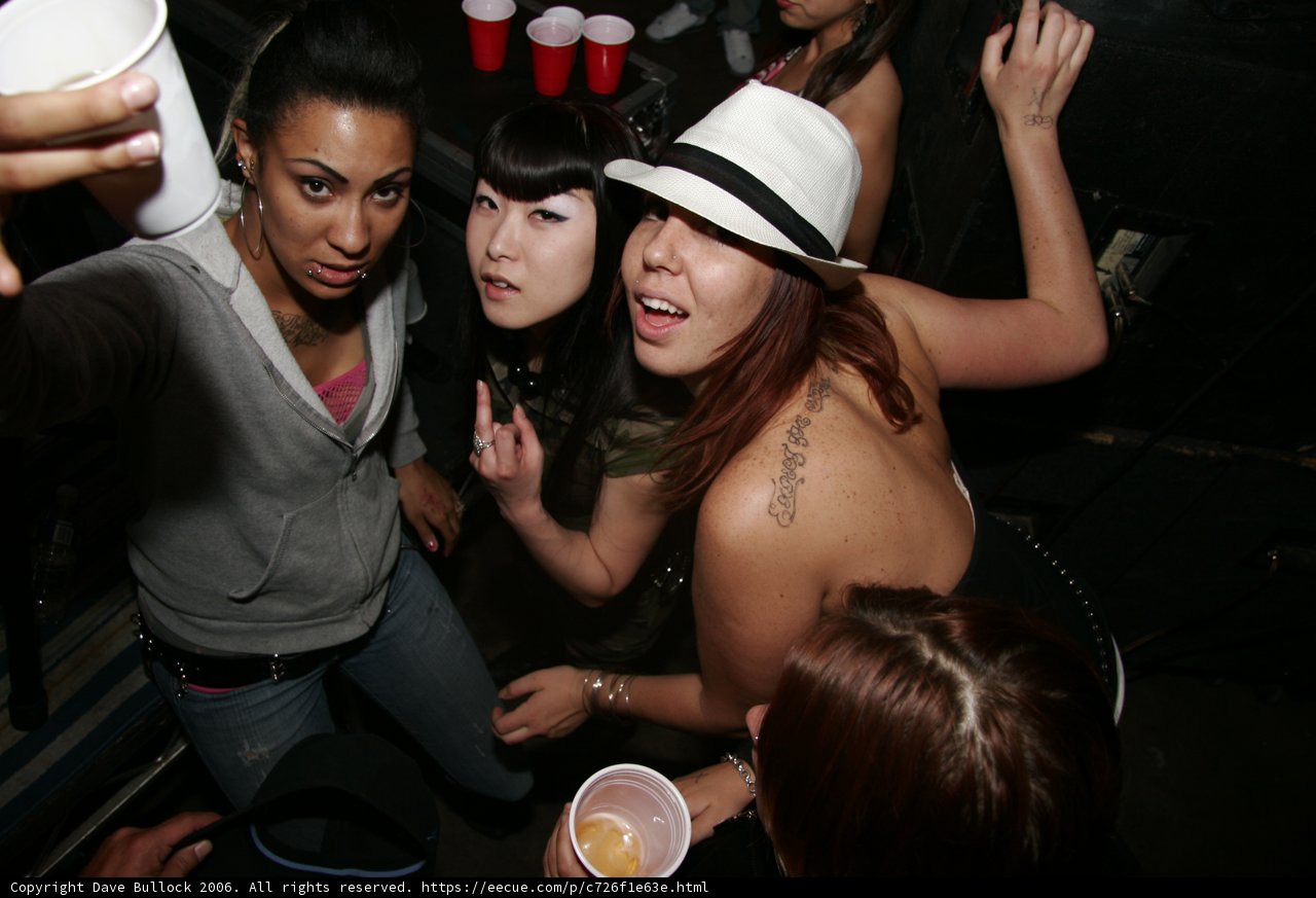 Nightclub Selfie with Friends