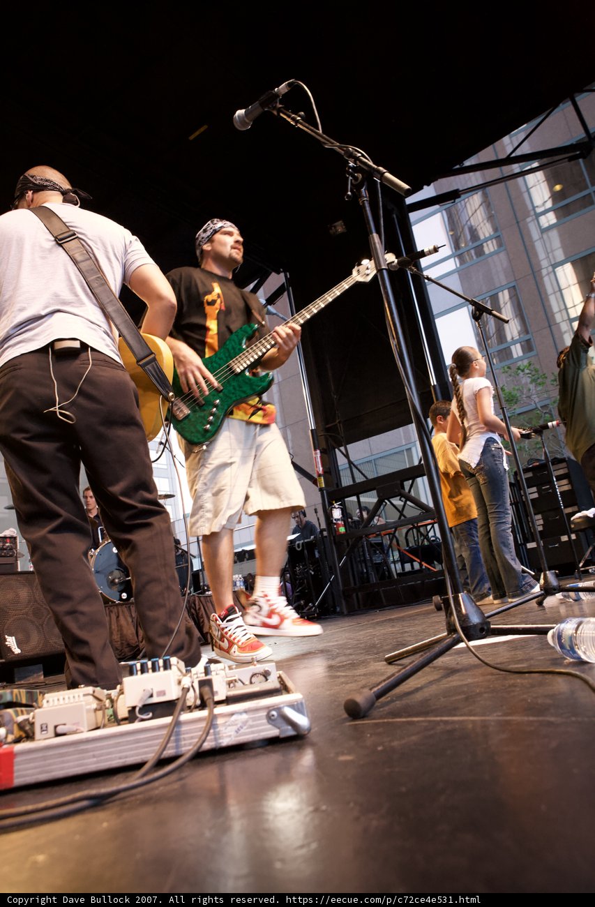 Musical Performance at Ozomatli Concert