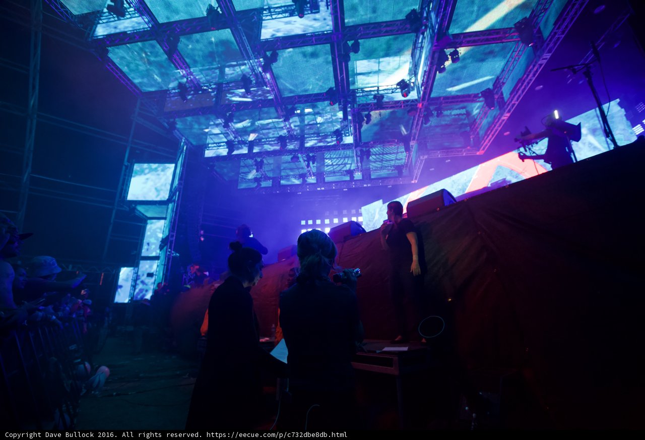 Vibrant Lights at Urban Night Club